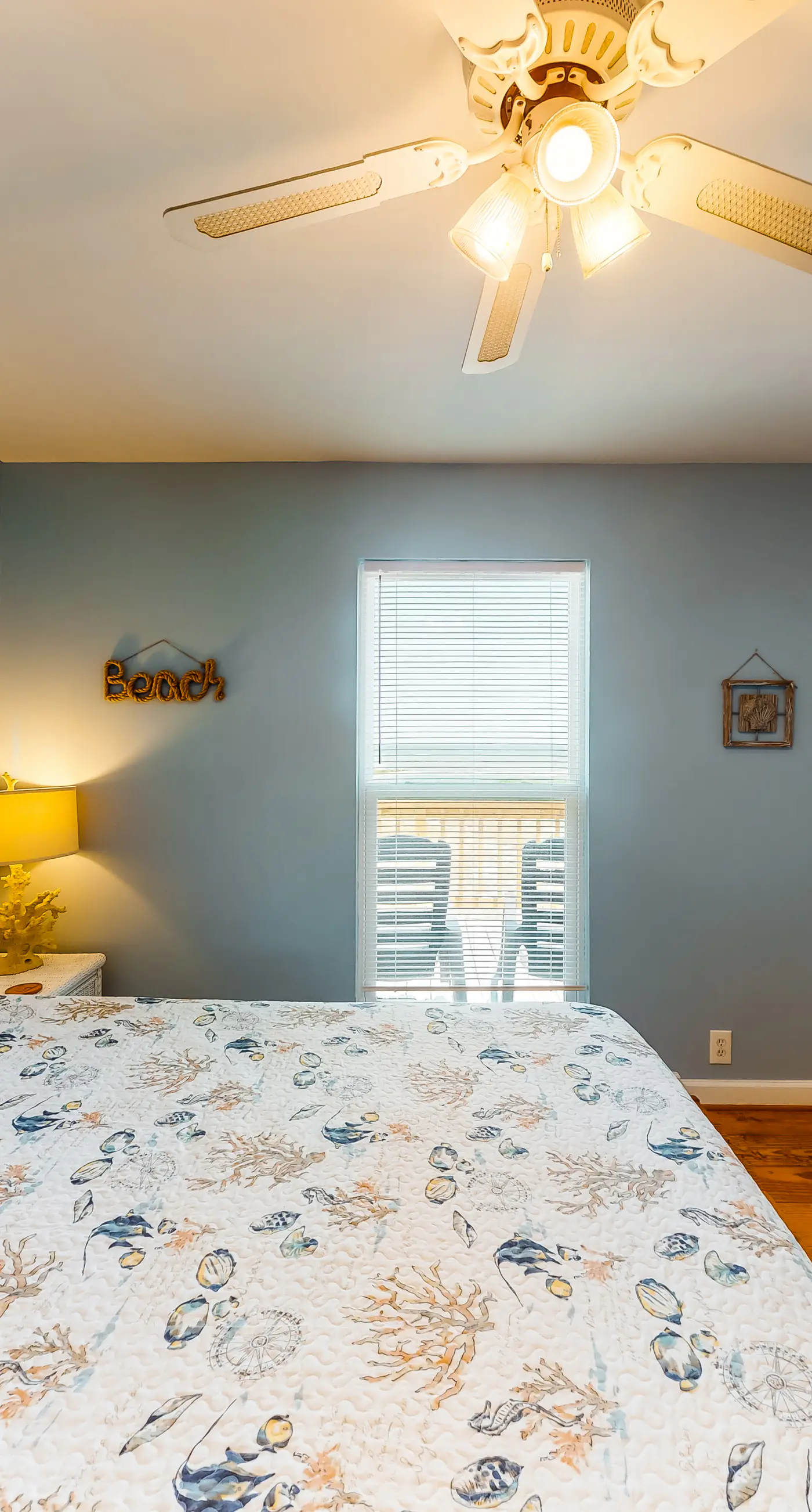 Dog-friendly, water view beach house with a full kitchen, furnished deck, private