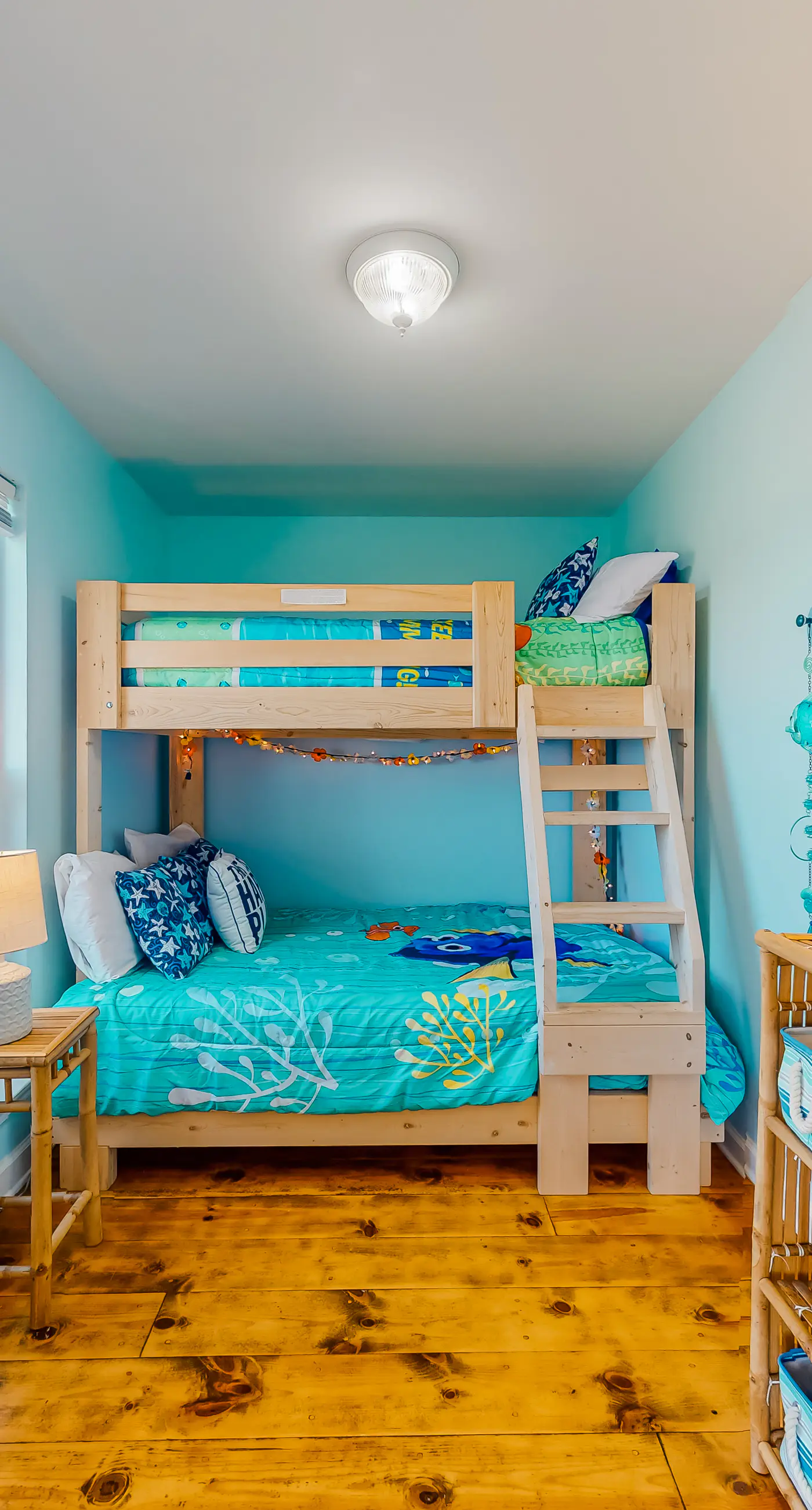 Dog-friendly, water view beach house with a full kitchen, furnished deck, private