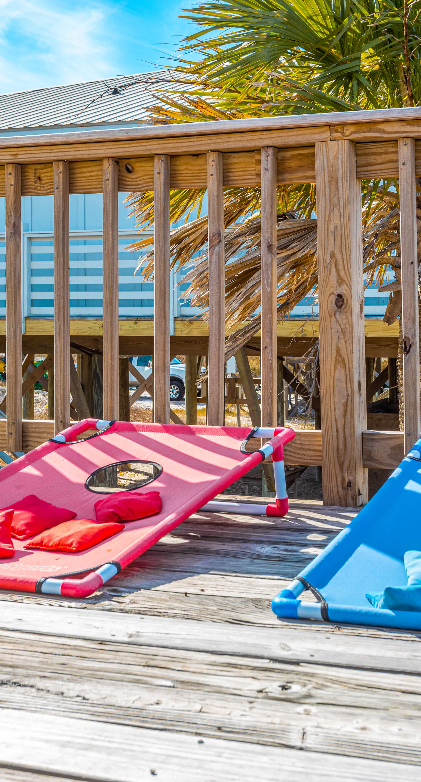 Dog-friendly, water view beach house with a full kitchen, furnished deck, private