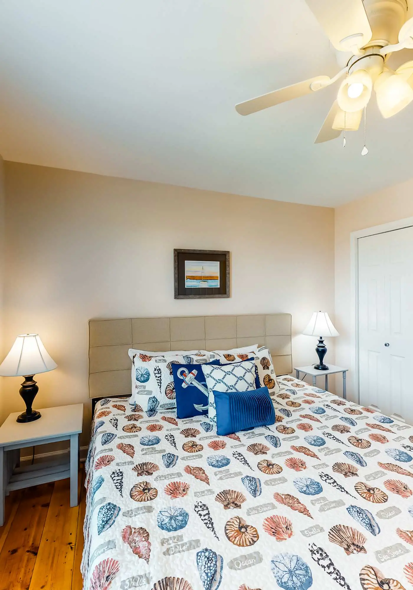 Dog-friendly, water view beach house with a full kitchen, furnished deck, private