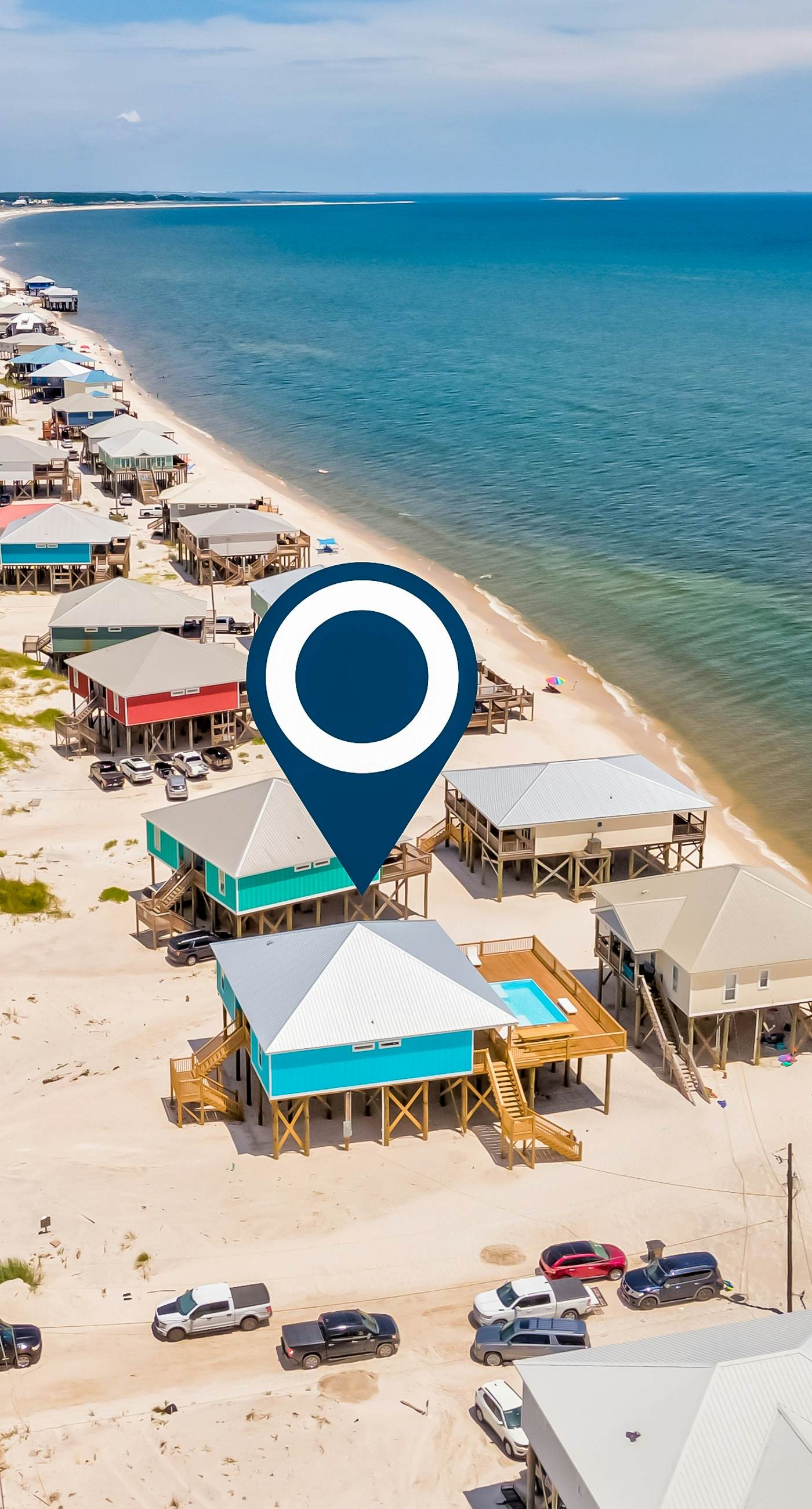 Dog friendly home with private heated pool and grill