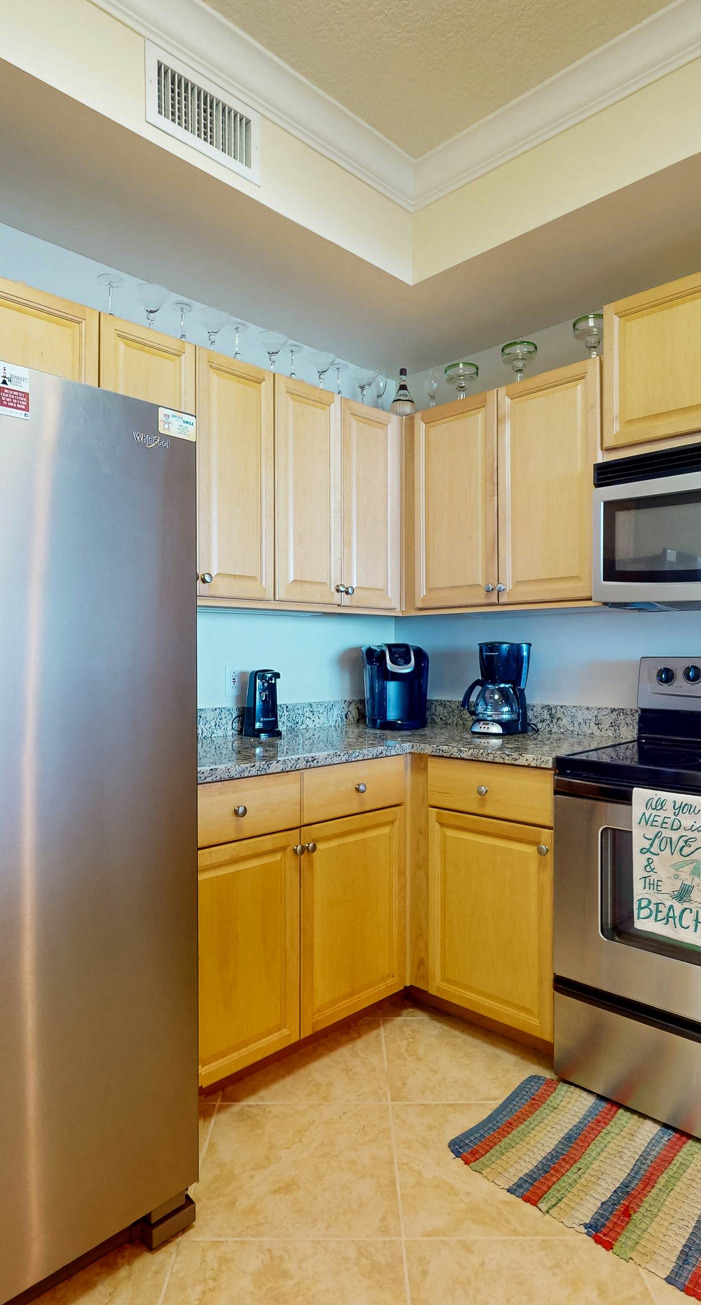 Sunlit beach condo with pool, hot tub, & amazing view - steps to the sand