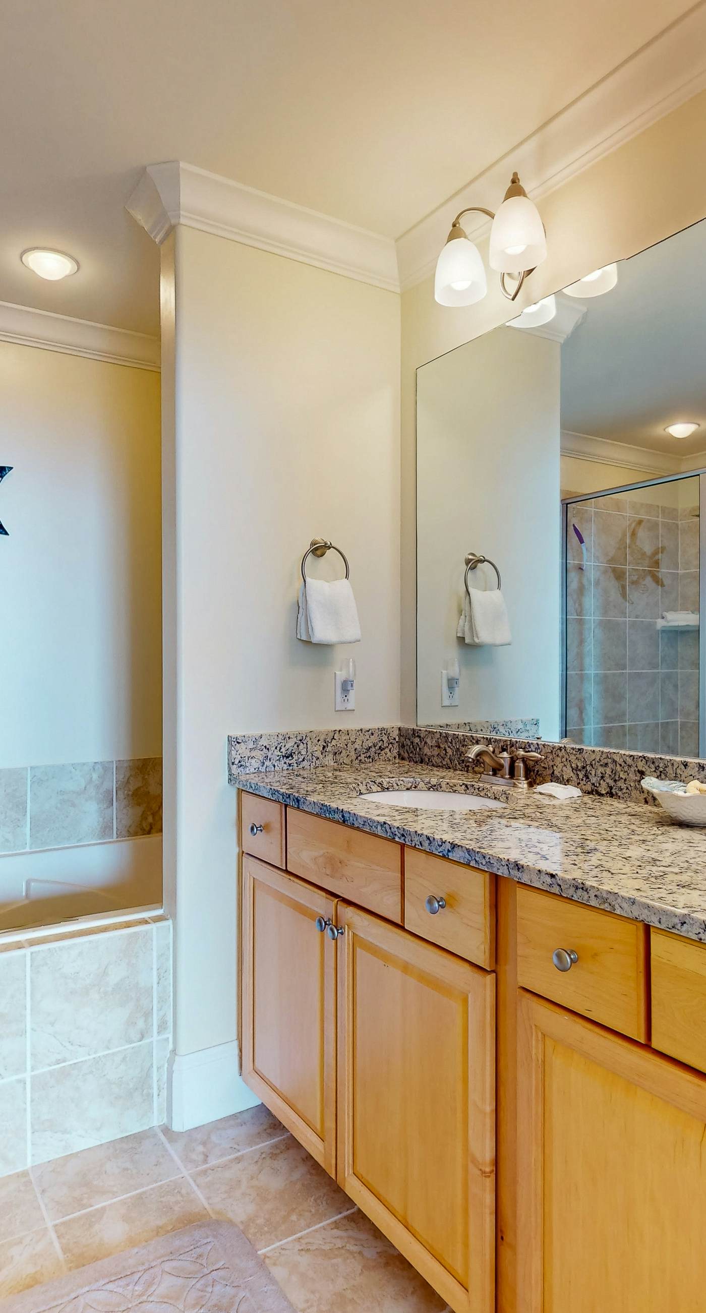 Sunlit beach condo with pool, hot tub, & amazing view - steps to the sand