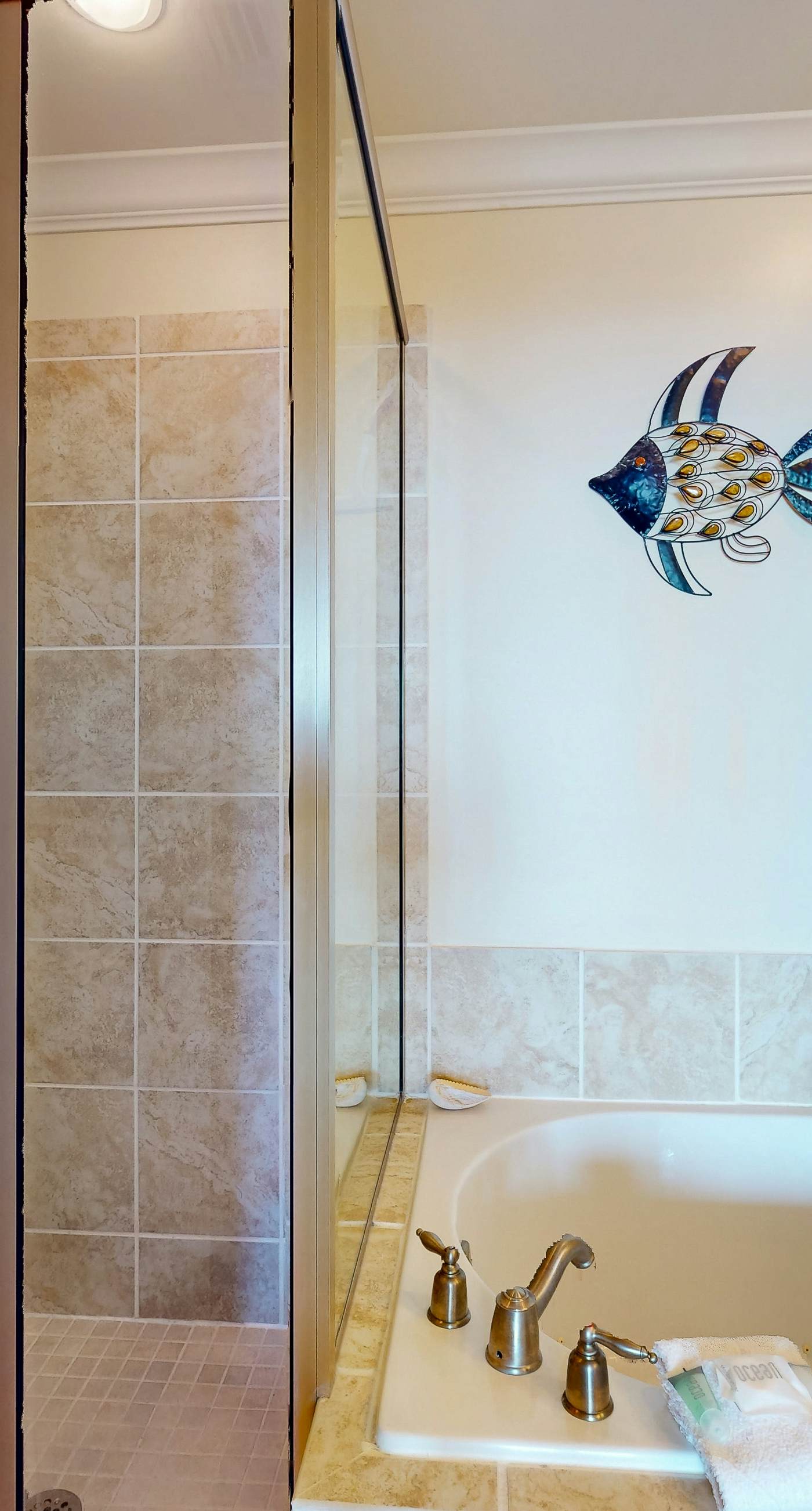 Sunlit beach condo with pool, hot tub, & amazing view - steps to the sand