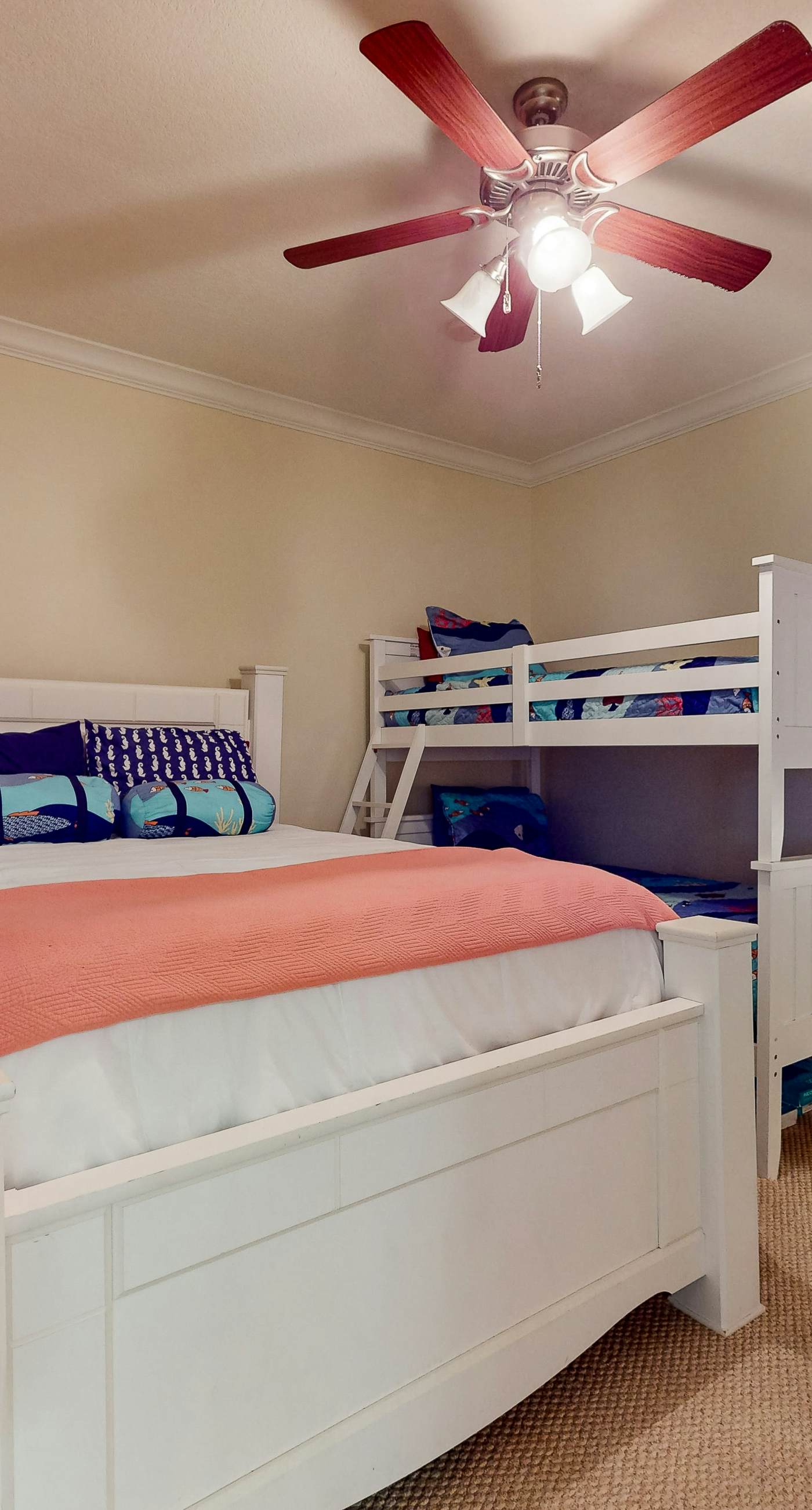 Sunlit beach condo with pool, hot tub, & amazing view - steps to the sand