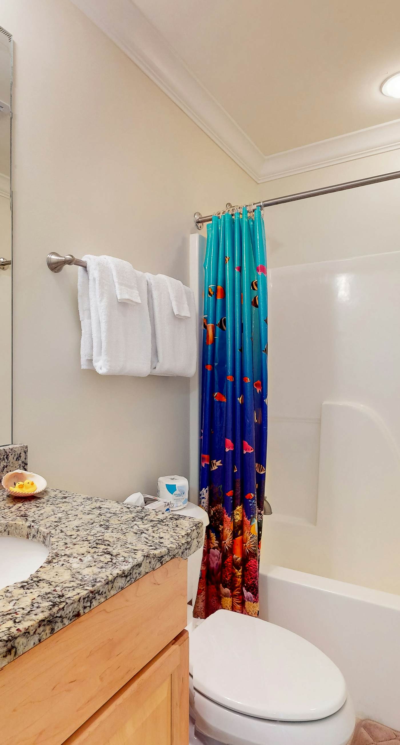 Sunlit beach condo with pool, hot tub, & amazing view - steps to the sand