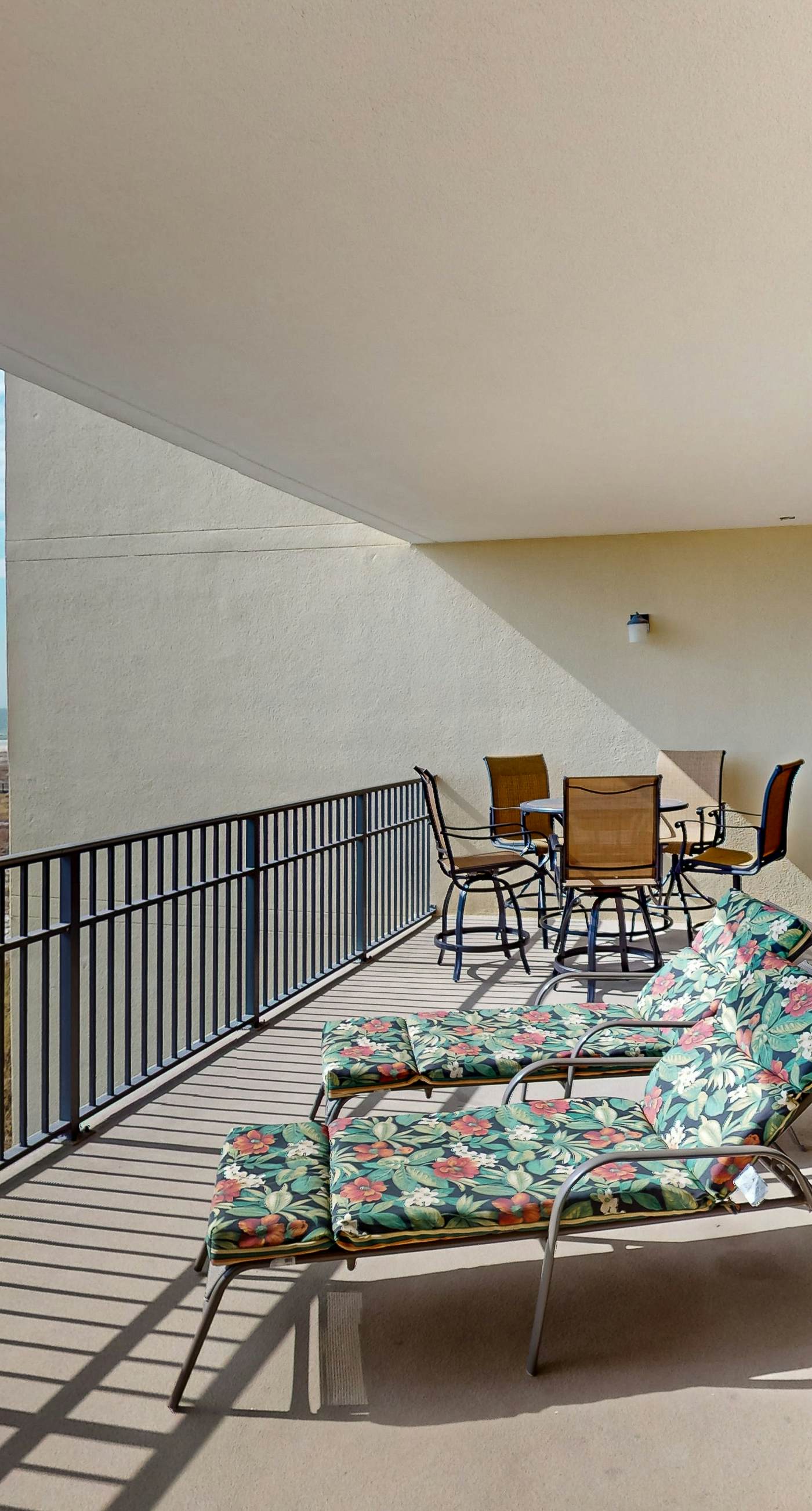 Sunlit beach condo with pool, hot tub, & amazing view - steps to the sand