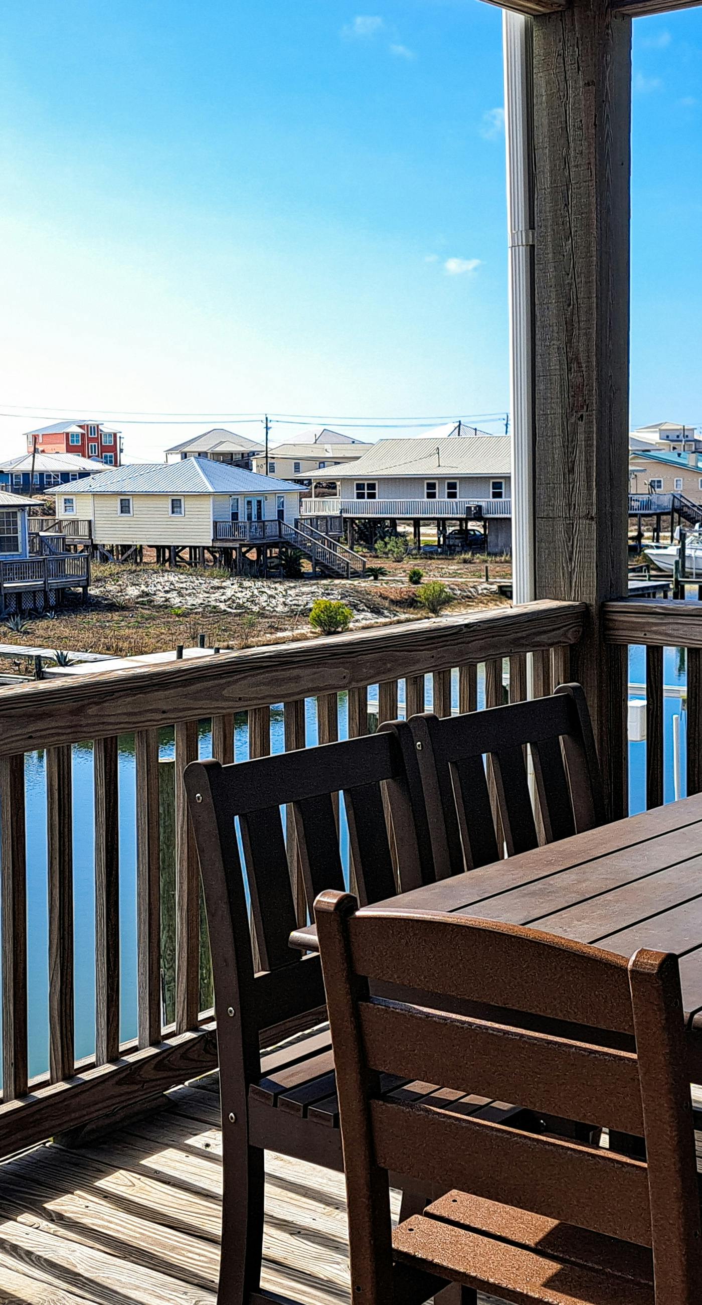Waterfront home with private grill, dock, and washer & dryer