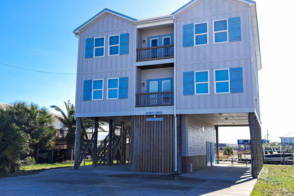 Waterfront home with private grill, dock, and washer & dryer