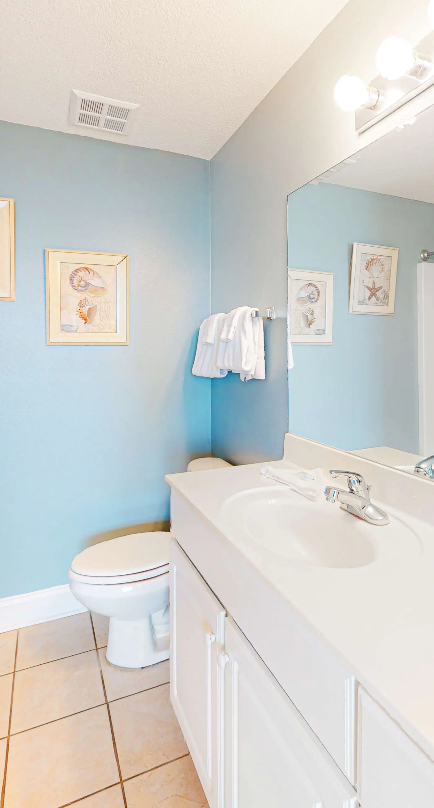 Waterfront beach home with deck, balcony, central AC, & washer dryer