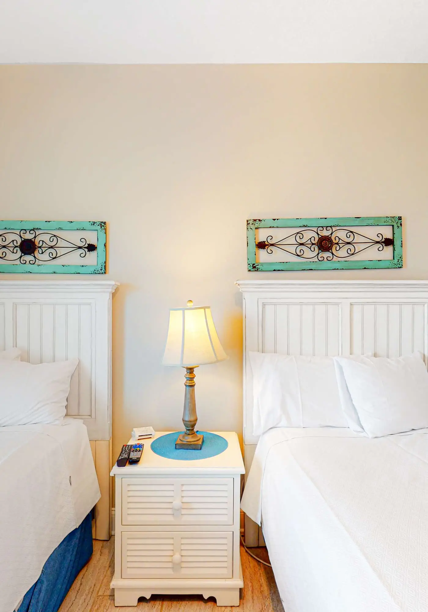 Waterfront beach home with deck, balcony, central AC, & washer dryer