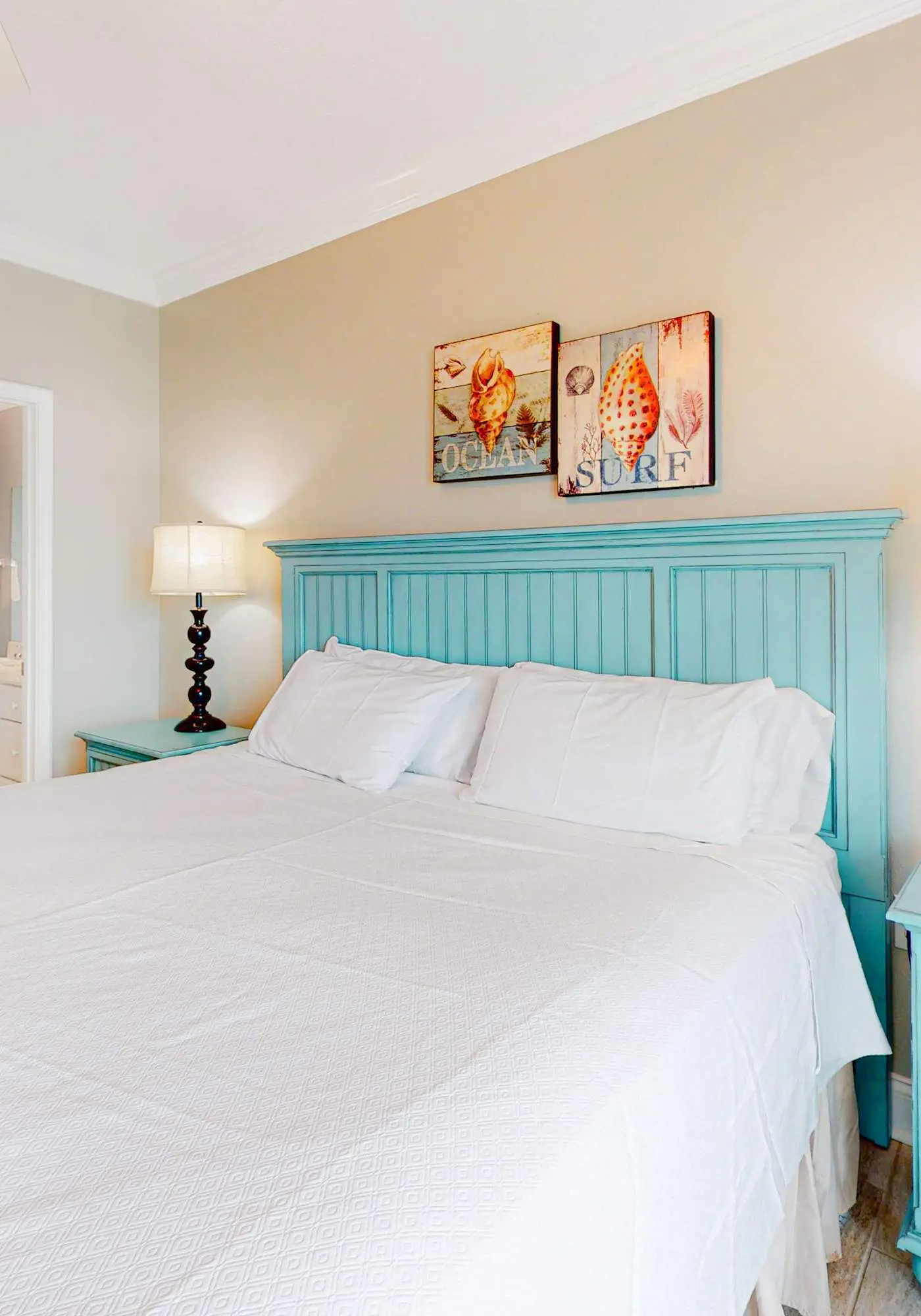 Waterfront beach home with deck, balcony, central AC, & washer dryer