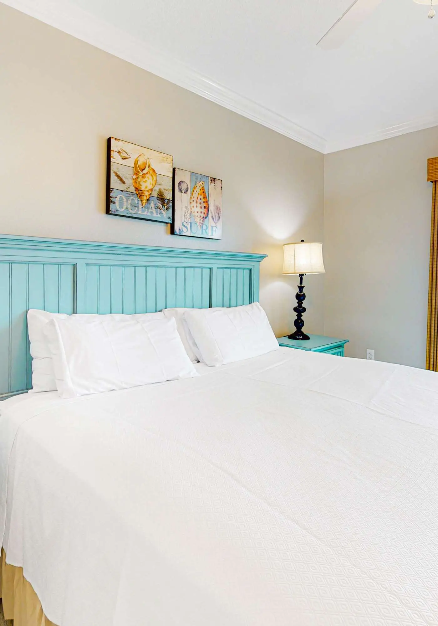 Waterfront beach home with deck, balcony, central AC, & washer dryer