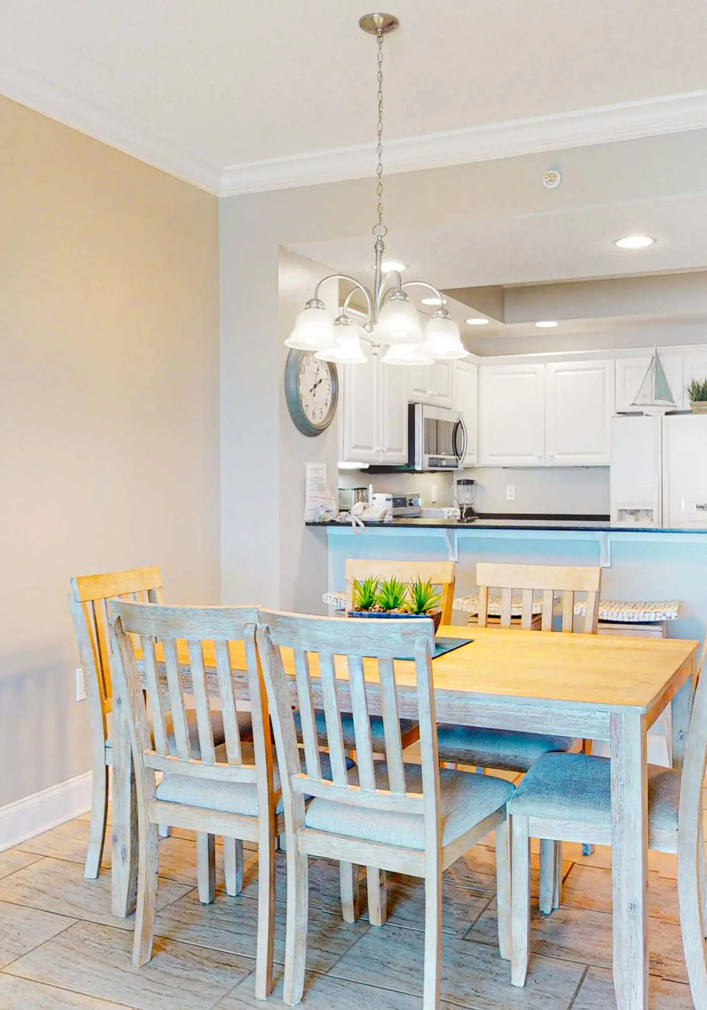 Waterfront beach home with deck, balcony, central AC, & washer dryer