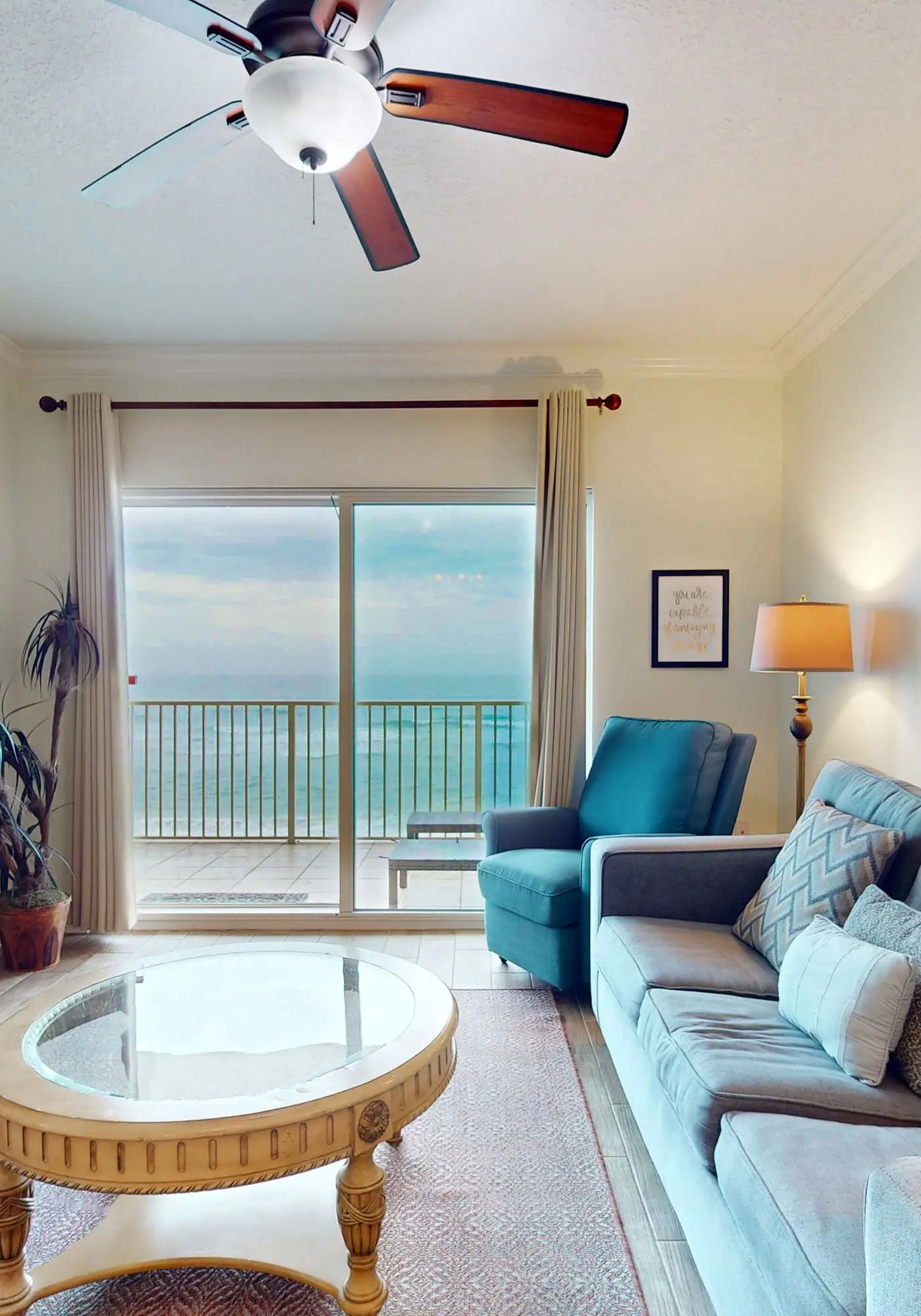 Family-Friendly Gulf-Front Condo w/Shared Pool, Hot Tub, Sauna, Private Balcony
