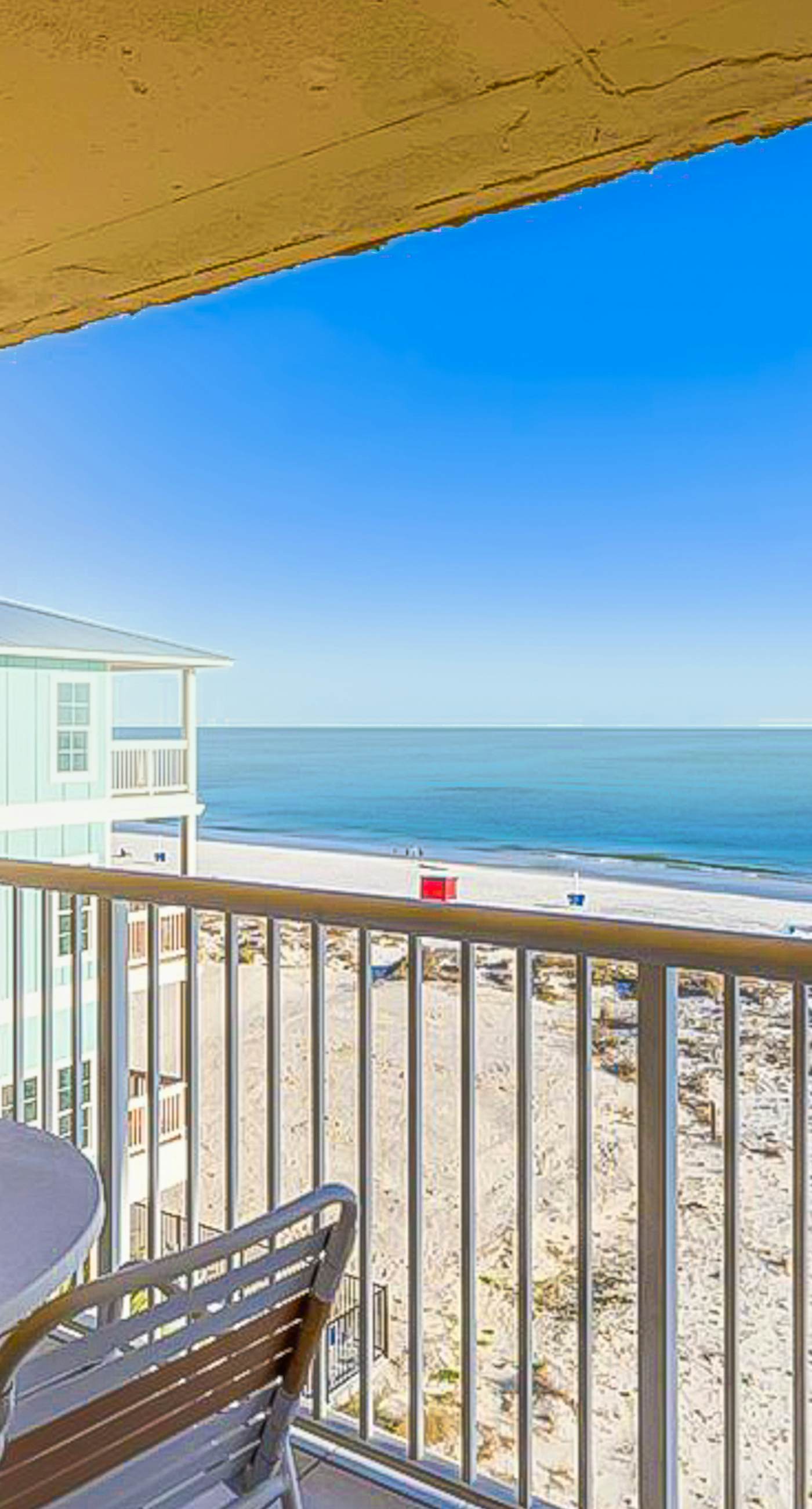 Beachfront Condo with Shared Outdoor Pool, Central AC, Private Balcony, Views, WiFi