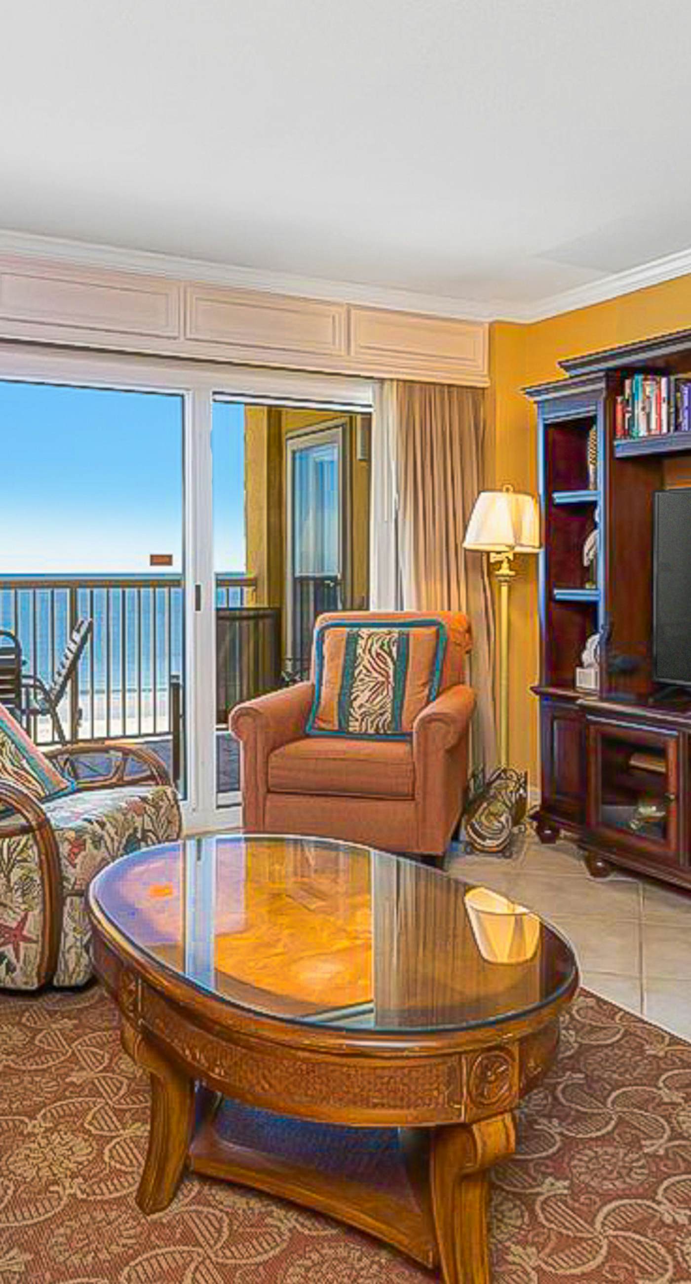 Beachfront Condo with Shared Outdoor Pool, Central AC, Private Balcony, Views, WiFi