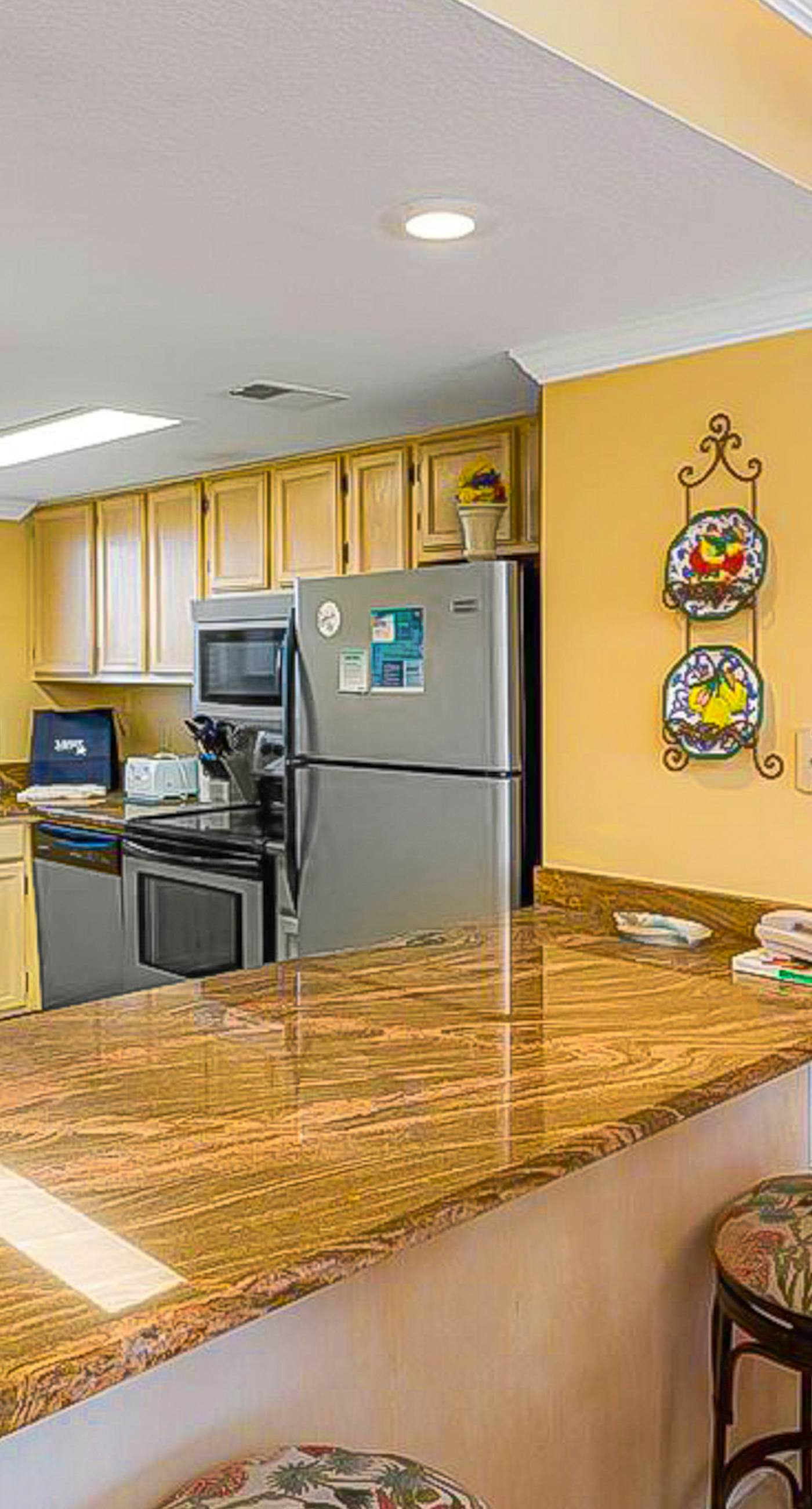 Beachfront Condo with Shared Outdoor Pool, Central AC, Private Balcony, Views, WiFi