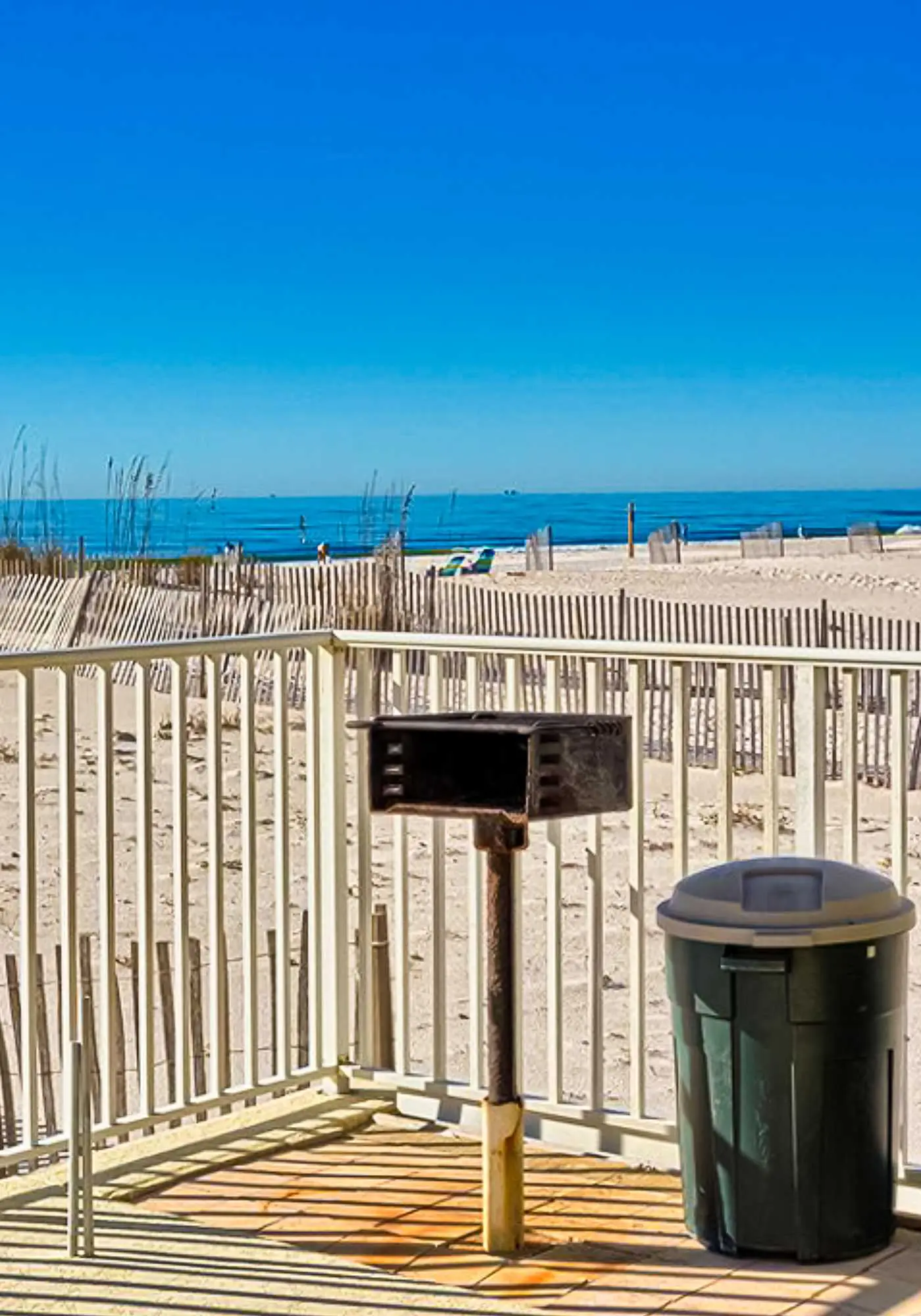 Gulf-Front Condo with Balcony, Beach Views, WiFi, AC & Shared Gulf-Facing Pool
