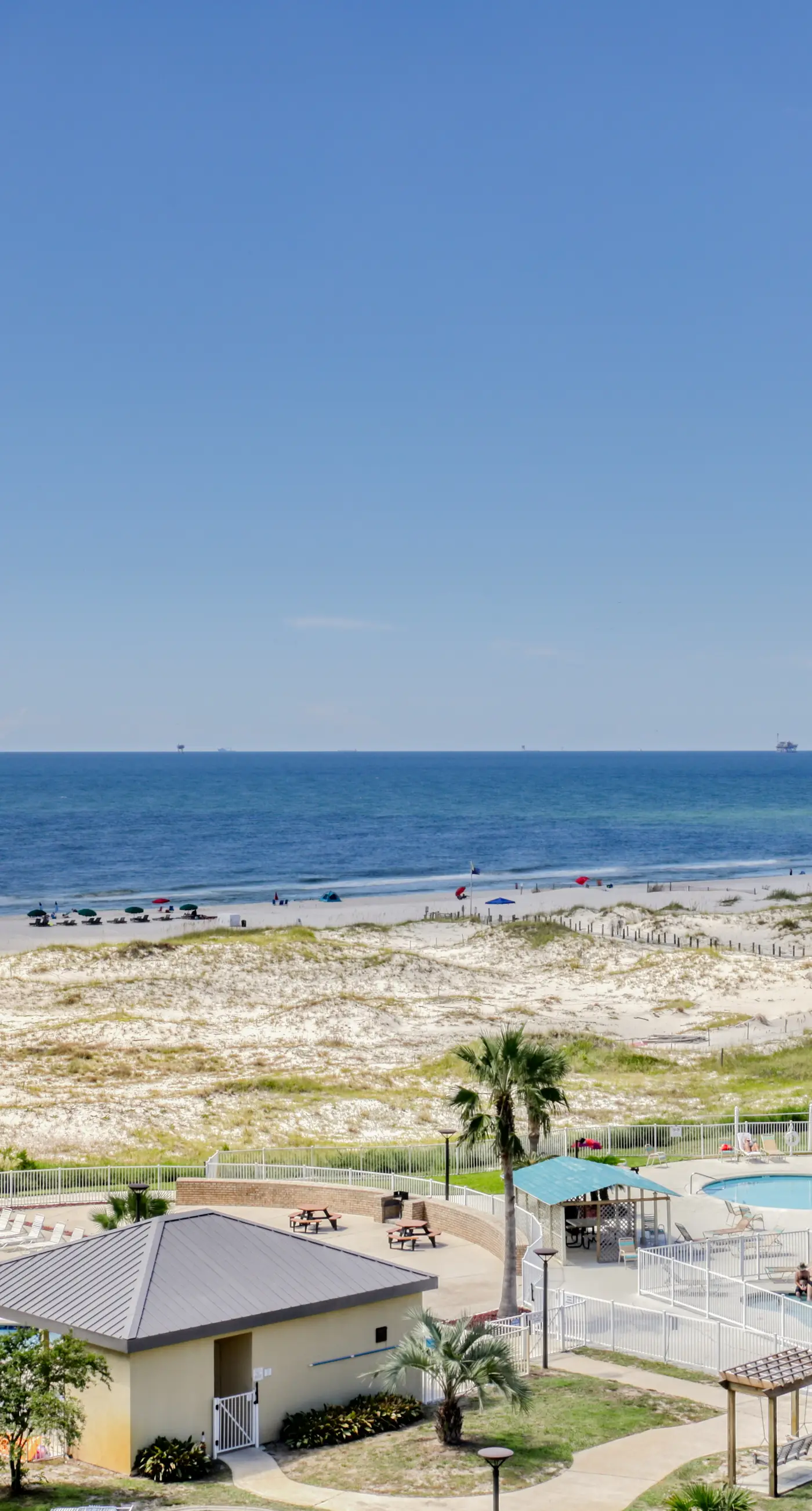 Gulfview condo wbalcony & resort amenities - shared pools, hot tubs, tennis