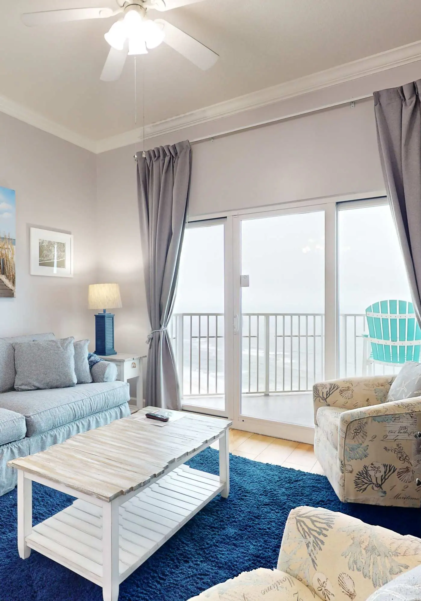 Waterfront home with a private deck, gas grill, WiFi, & central AC