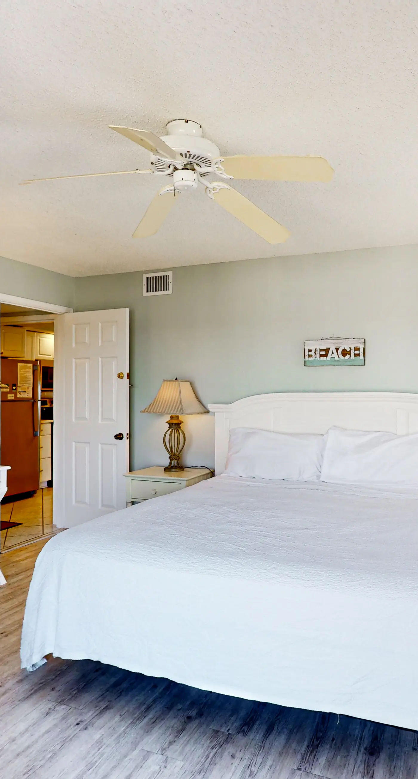 Gulf-front condo with beach views, balcony, central AC & pool