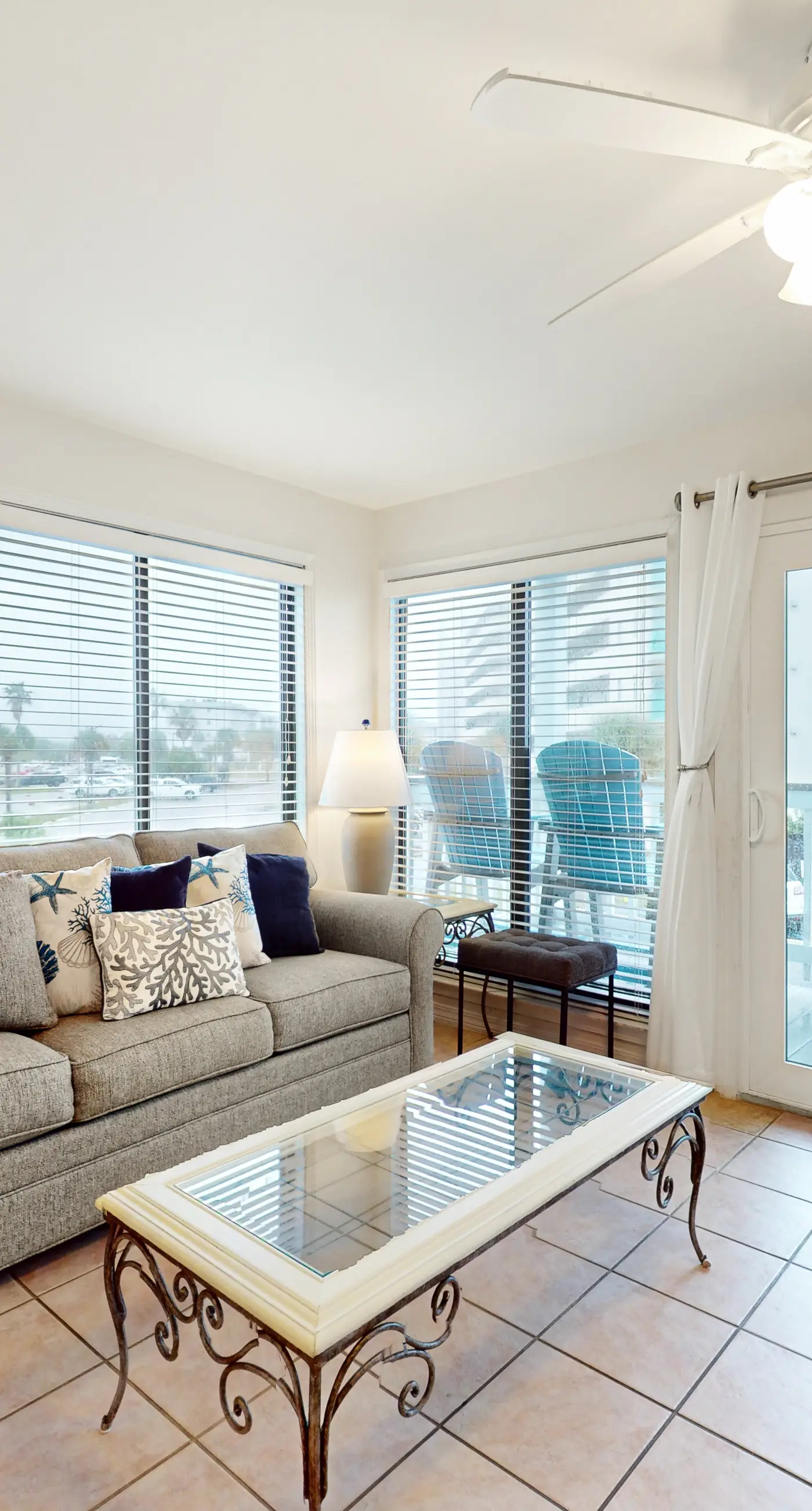 Waterfront condo with pool & hot tub