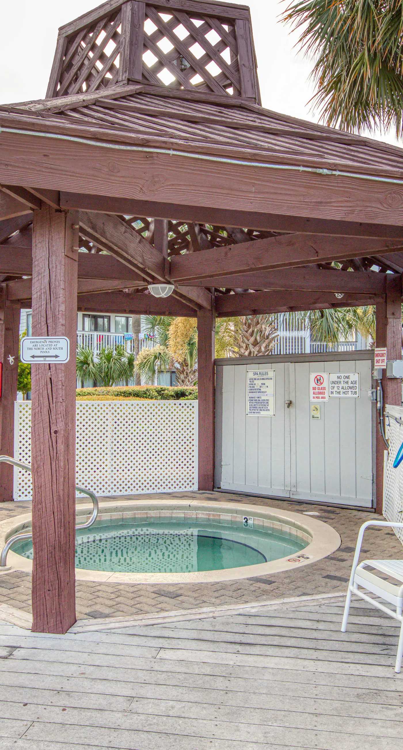 Waterfront condo with pool & hot tub