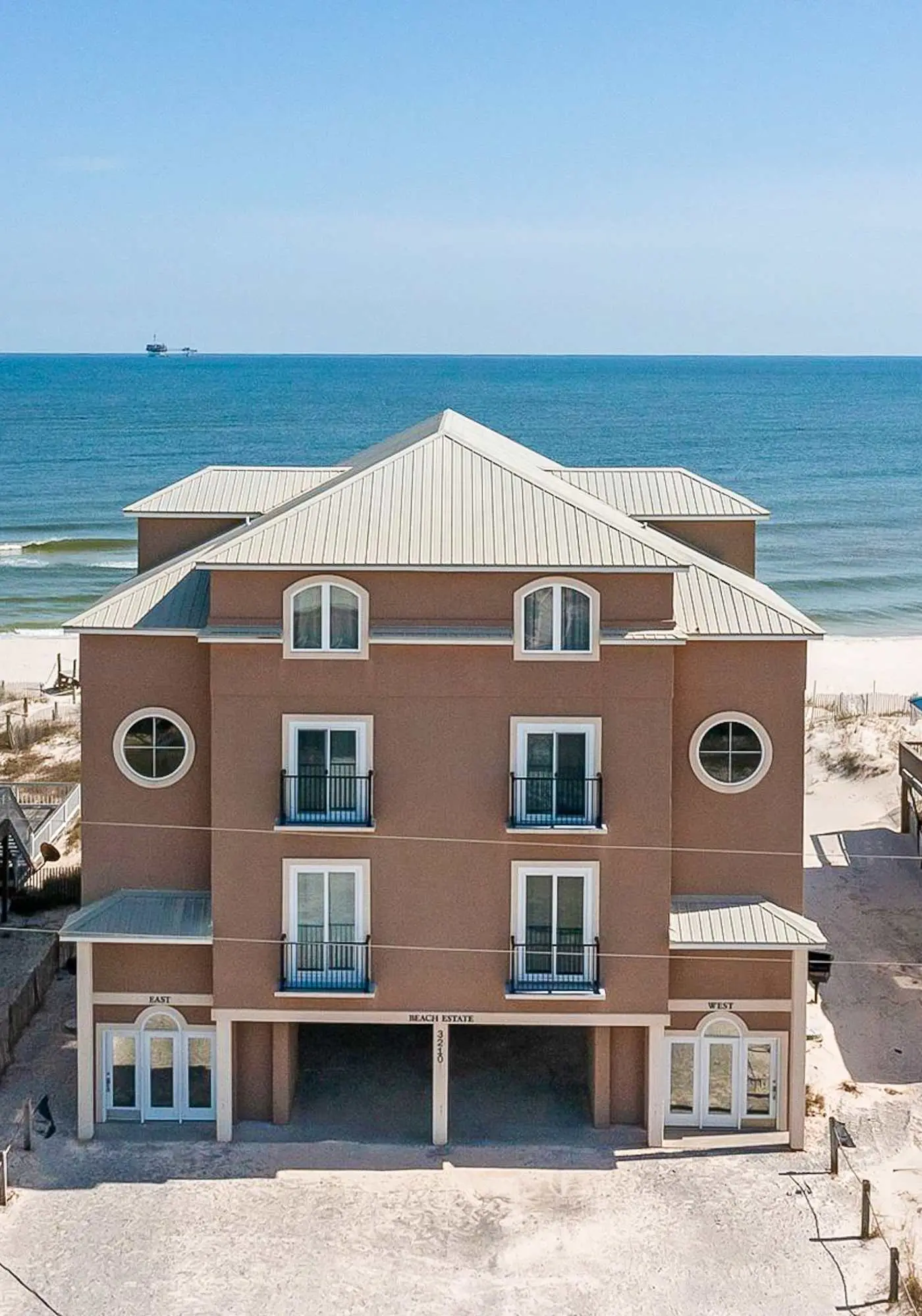 Luxury Beachfront Estate in Fort Morgan | Private Pools, Elevators and Wedding-Friendly