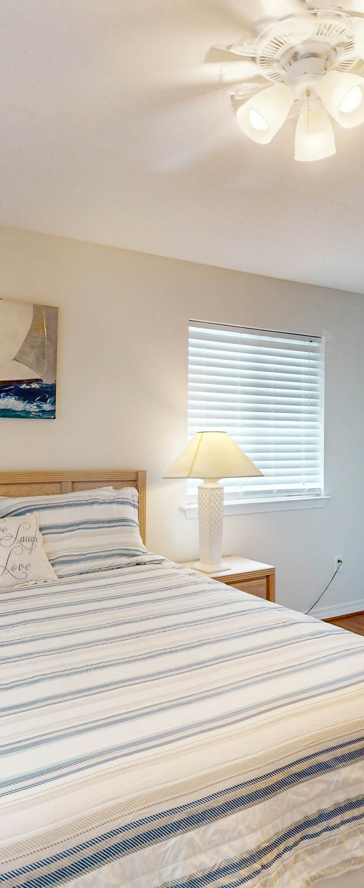 Duplex home with two-level deck, beach access, hot tub, & balcony