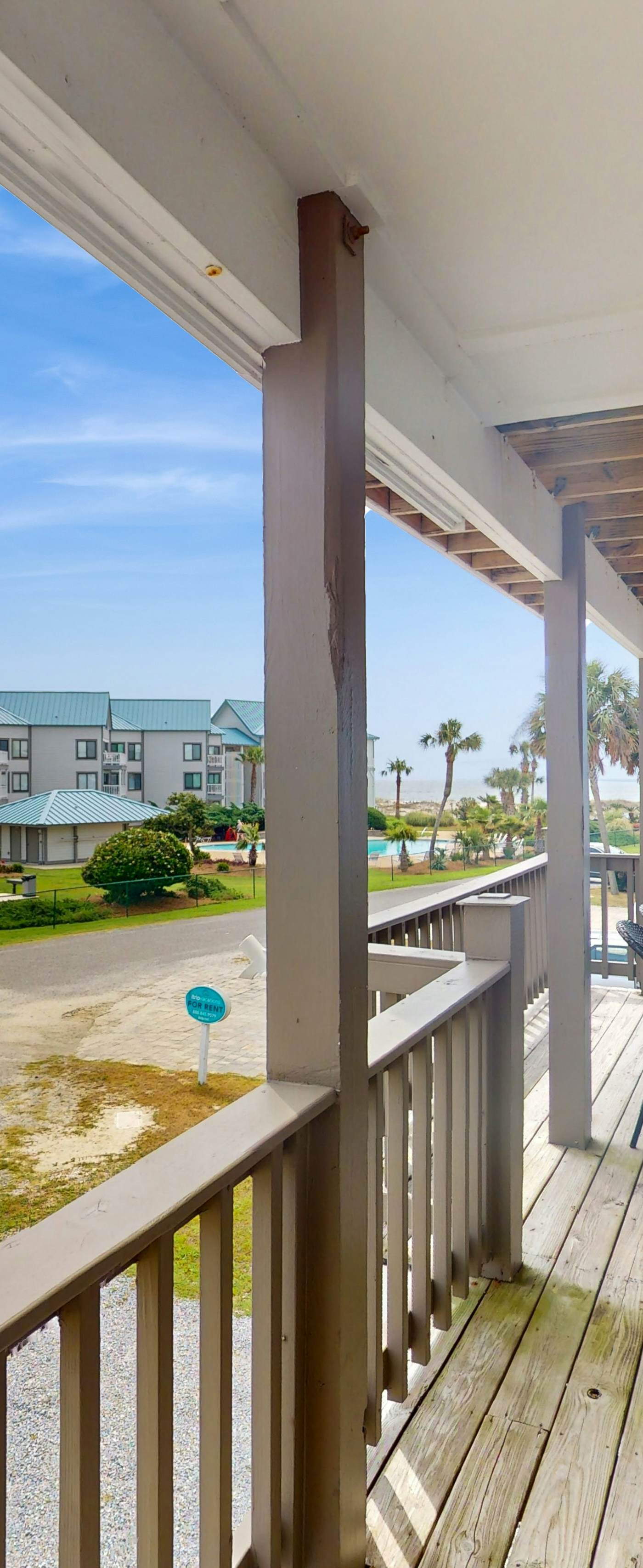 Duplex home with two-level deck, beach access, hot tub, & balcony