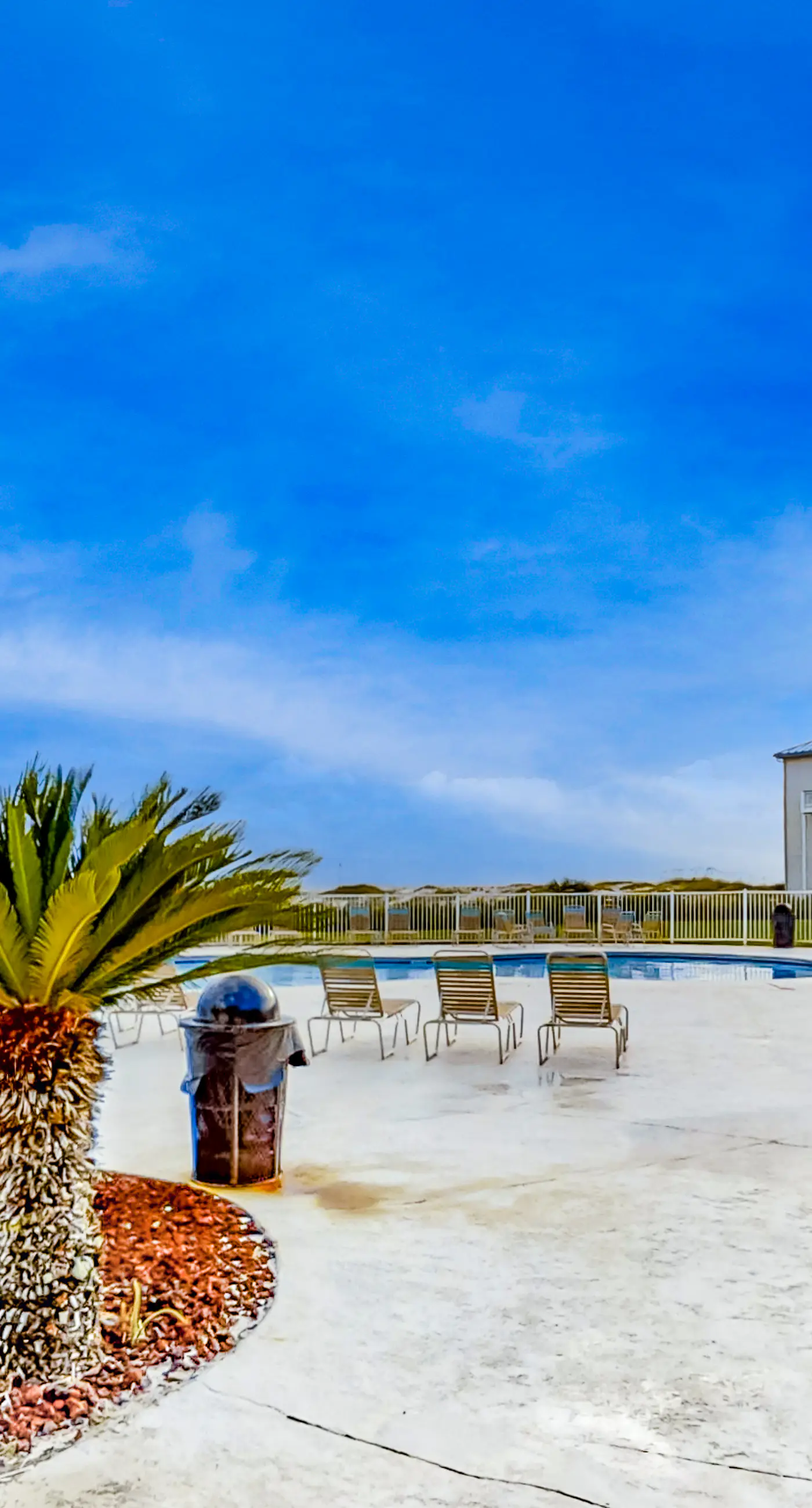 5th-floor beach Gulf-front condo with balcony, great views, & pool access