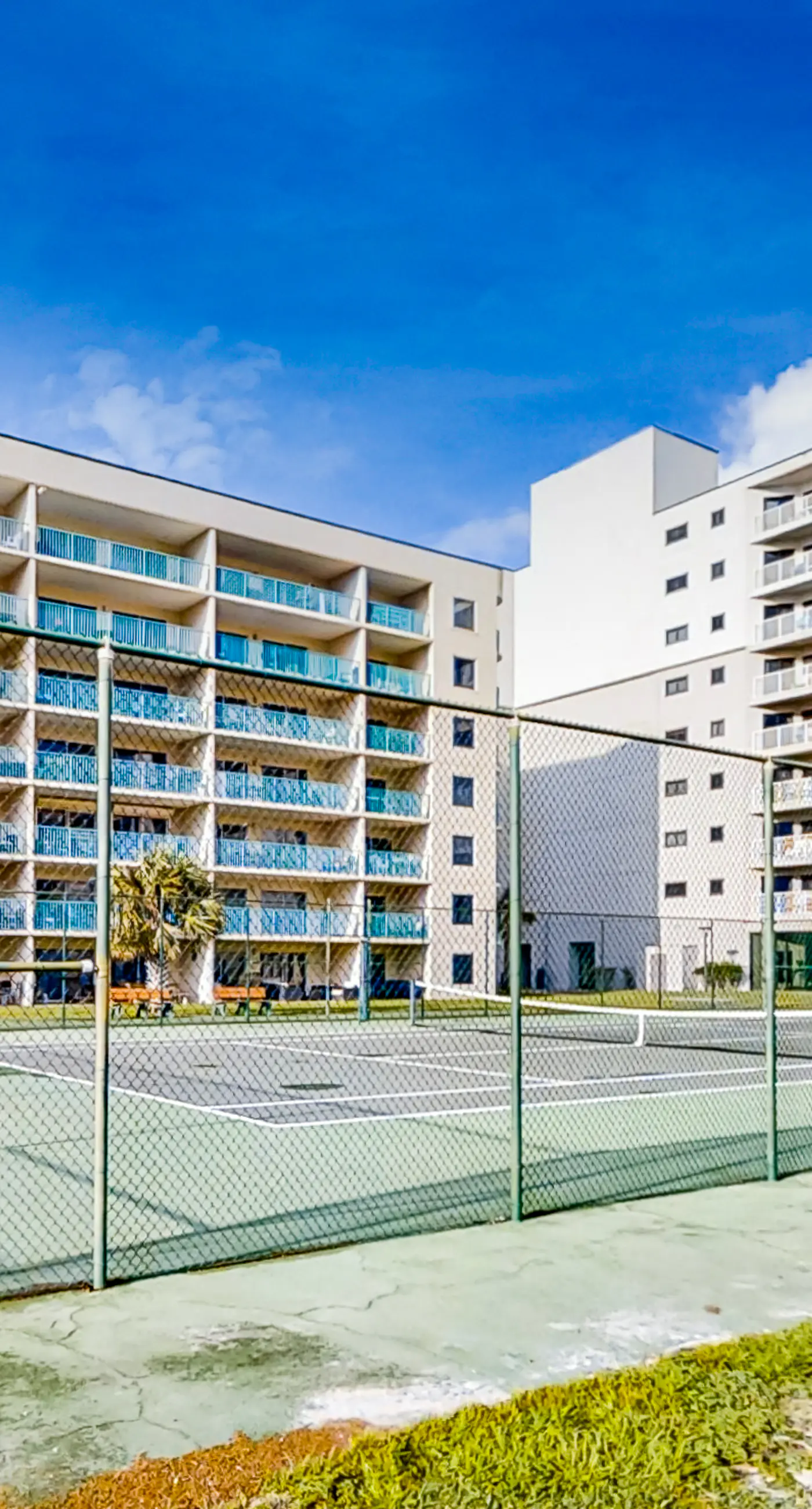 5th-floor beach Gulf-front condo with balcony, great views, & pool access