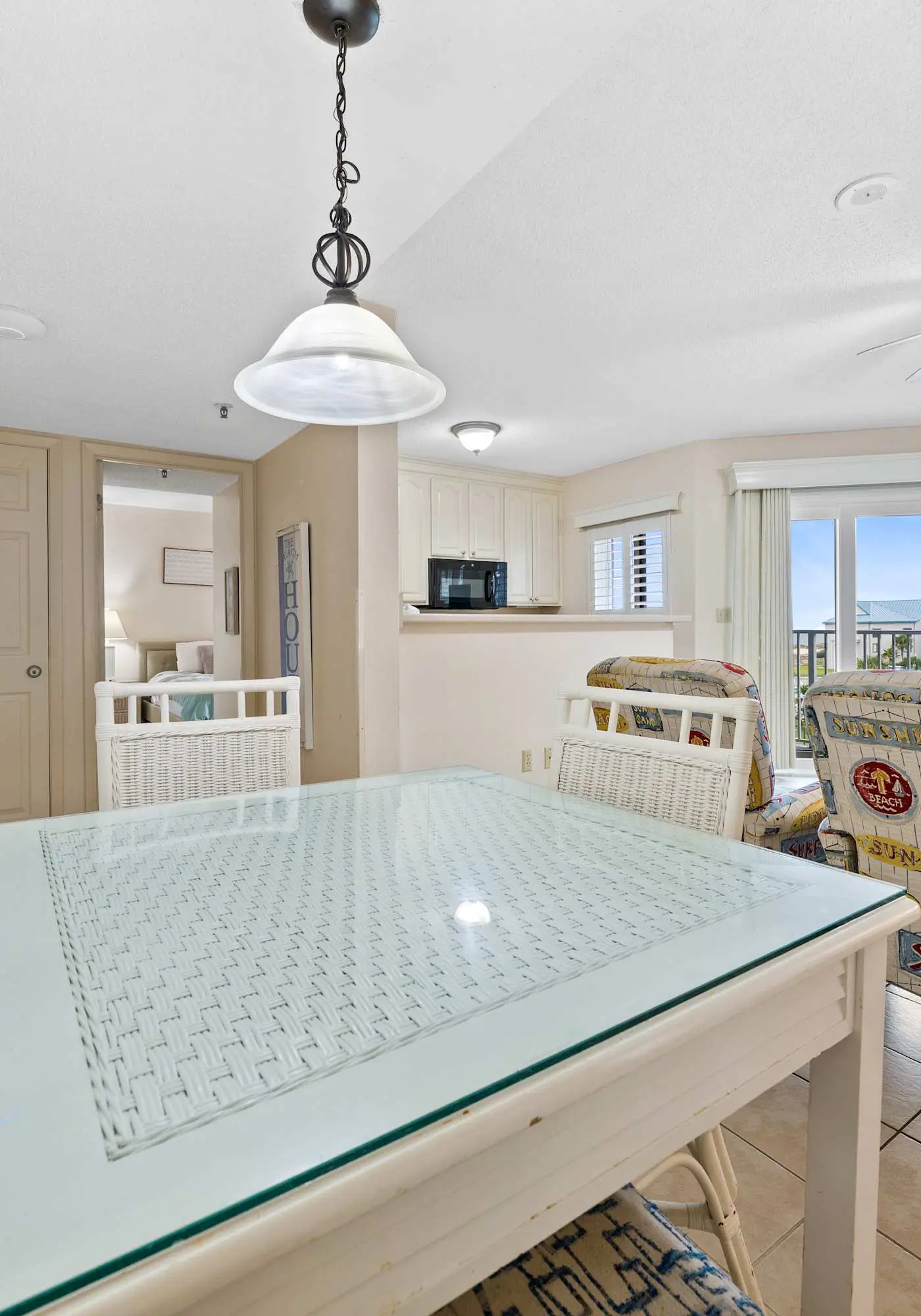 5th-floor beach Gulf-front condo with balcony, great views, & pool access