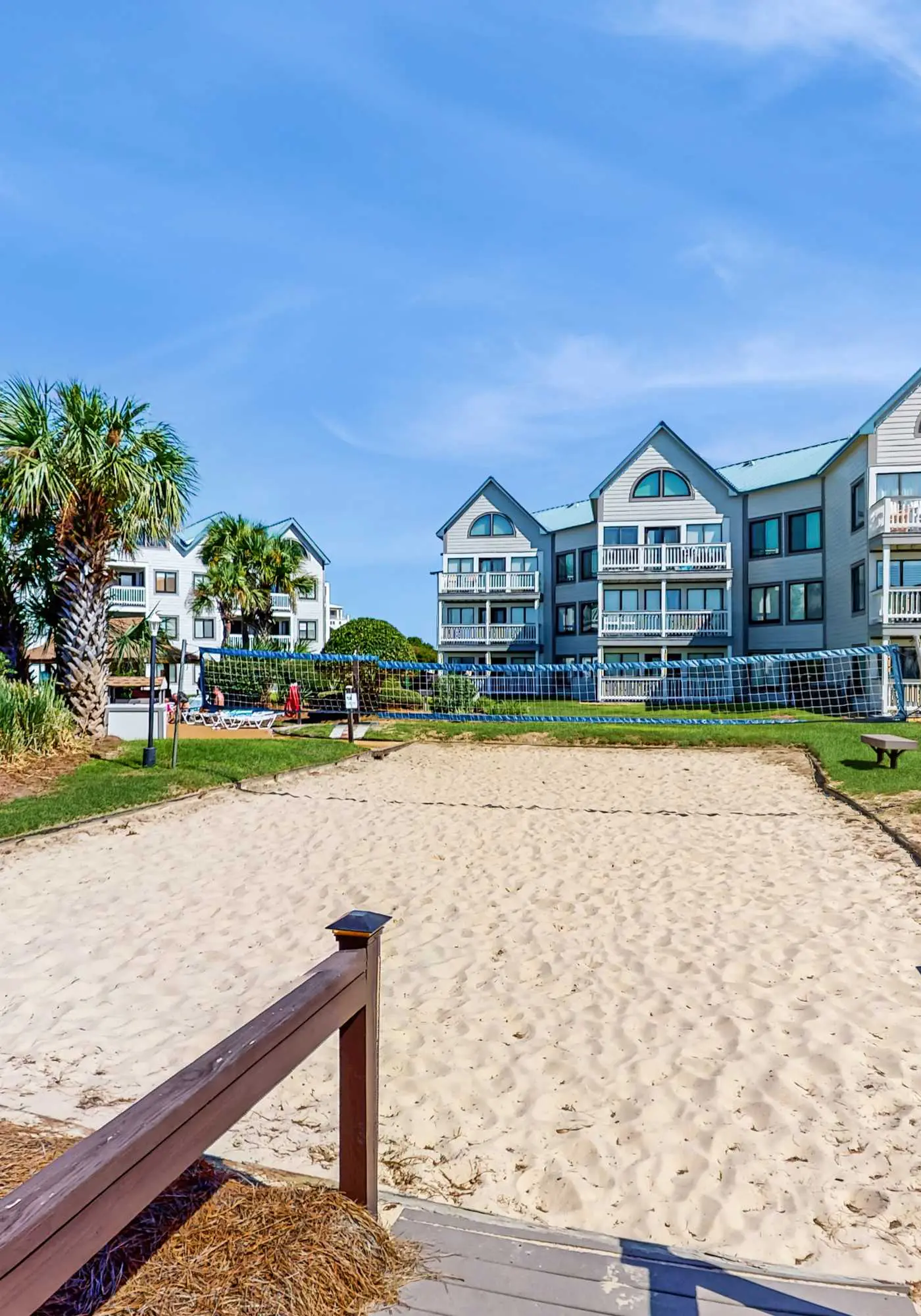 Second-floor ocean view condo with WiFi, shared pools, central AC, & shared W&D