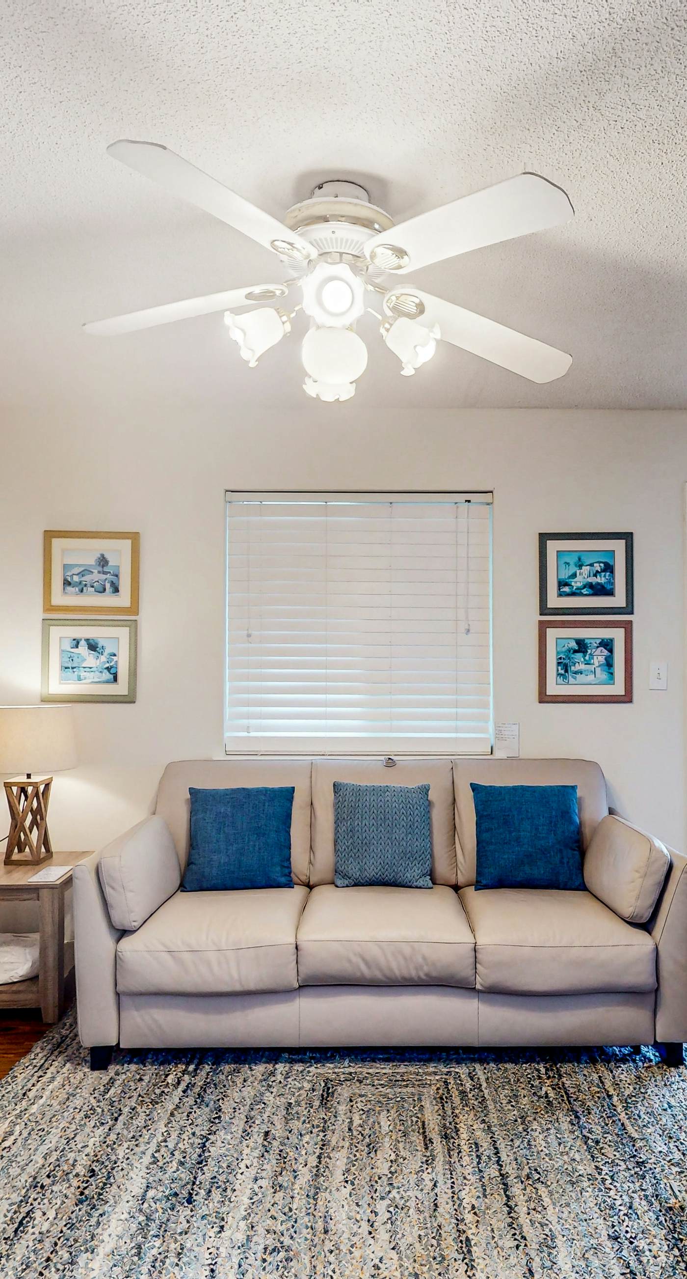 Gulf view home with two-level deck, beach access & shared pools, hot tub, gym