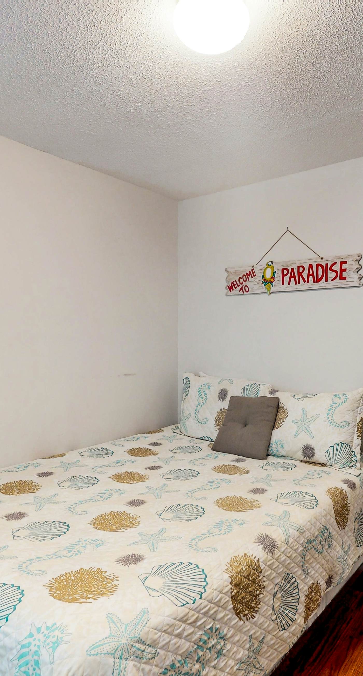 Gulf view home with two-level deck, beach access & shared pools, hot tub, gym