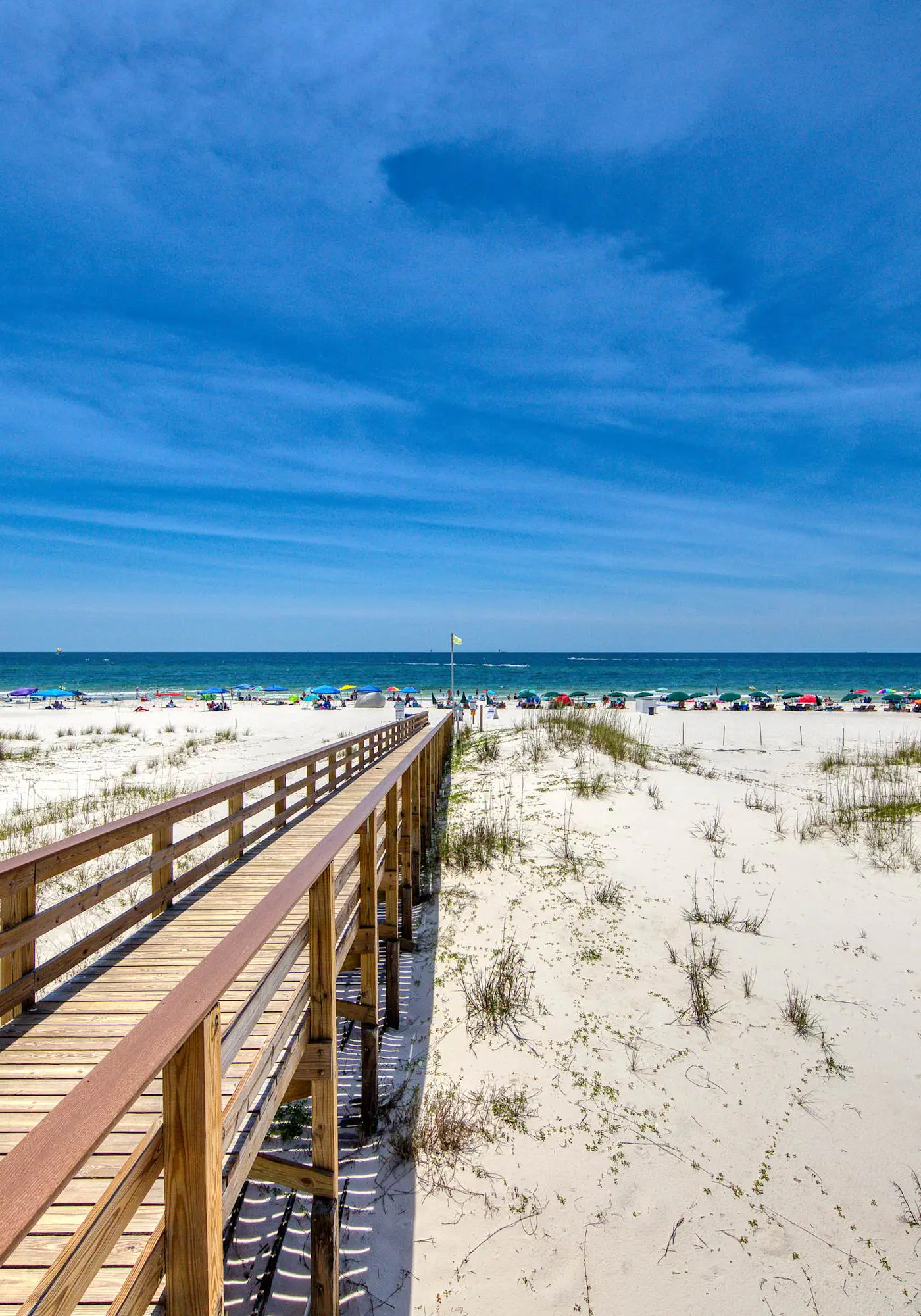 Gulf view home with two-level deck, beach access & shared pools, hot tub, gym