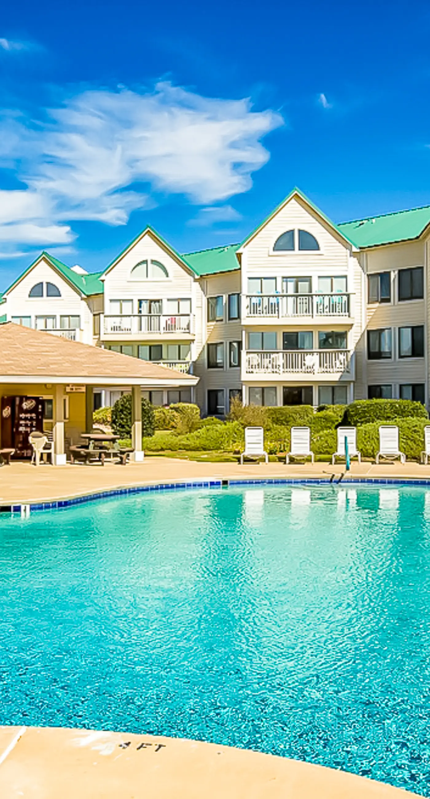 Plantation Palms #6205 with Resort Pools, Hot Tubs & Tennis, Steps to Beach