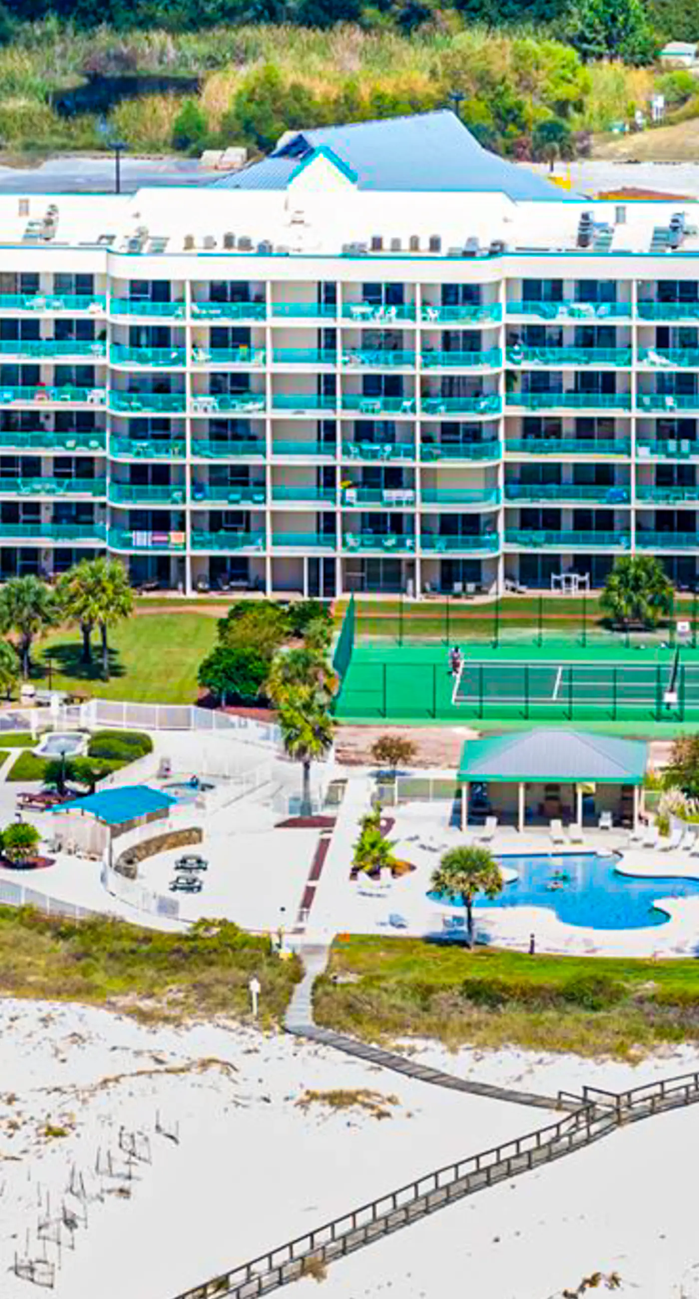 Sixth-Floor, Gulf View Condo w Balcony, WiFi & Resort Pools Hot Tubs Tennis