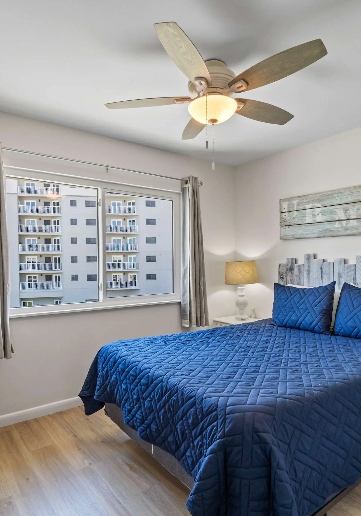Third-floor condo with pool, hot tub, partial ocean view, gym, & central AC