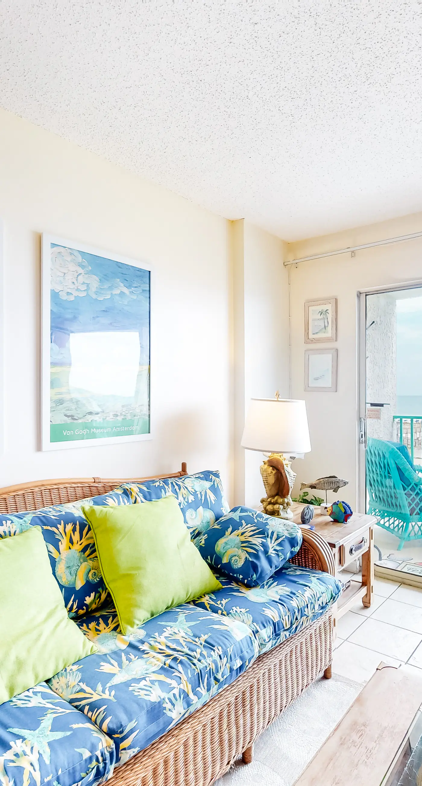 Oceanfront condo with Gulf-view balcony, beach access, pool, WiFi, & central AC