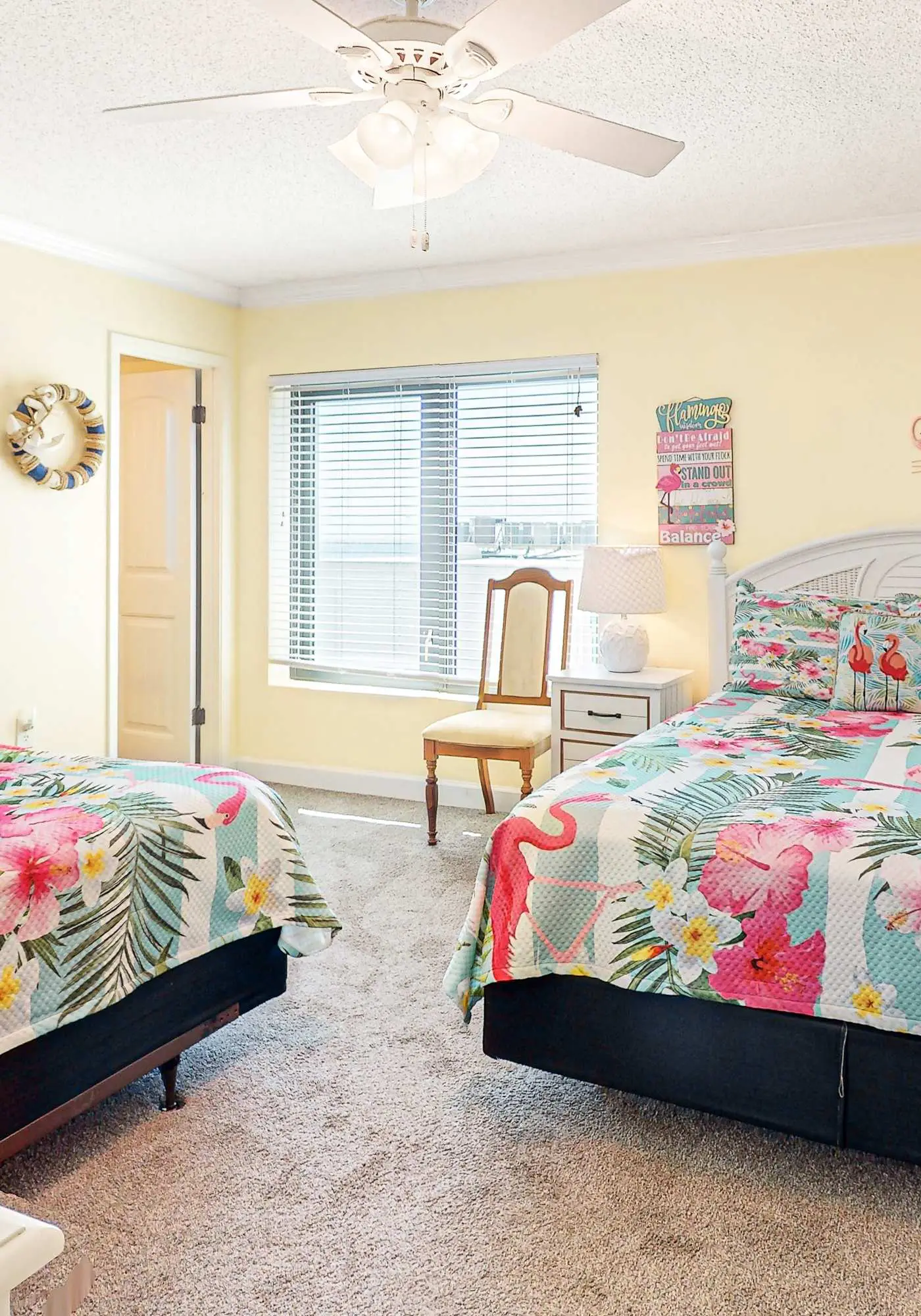 Waterfront condo with a full kitchen, pool, & beach access