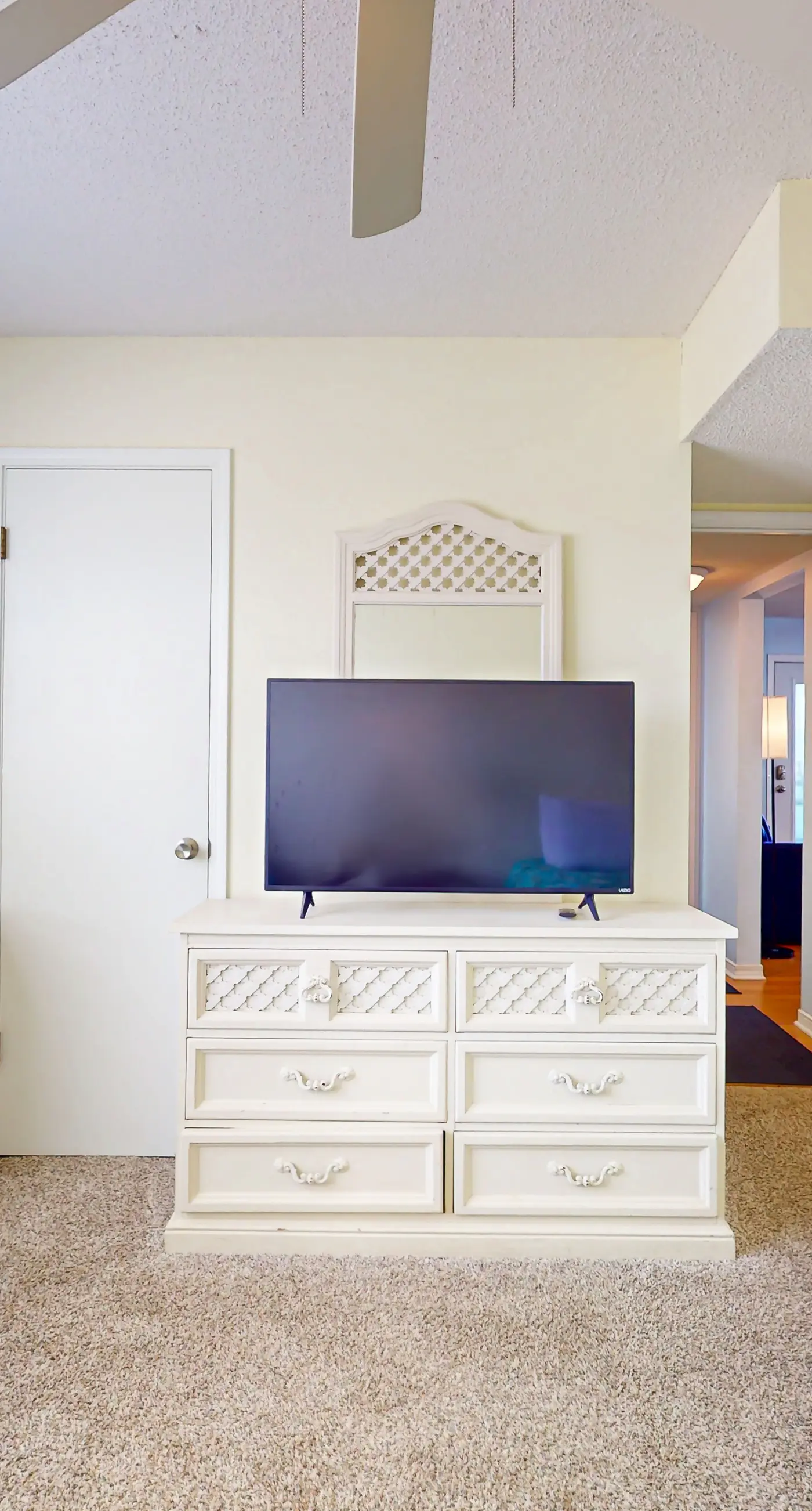 Waterfront condo with a furnished balcony, peek-a-boo Gulf views, & shared pools