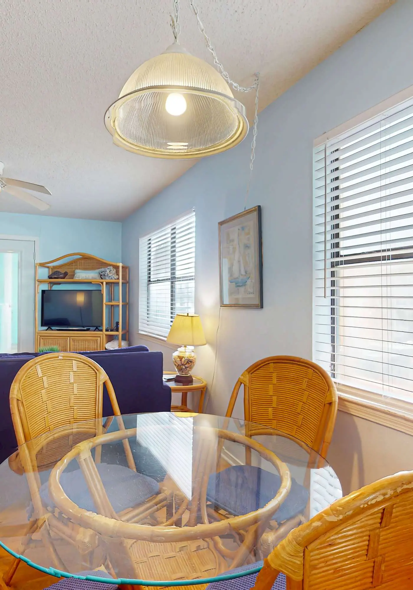 Waterfront condo with a furnished balcony, peek-a-boo Gulf views, & shared pools