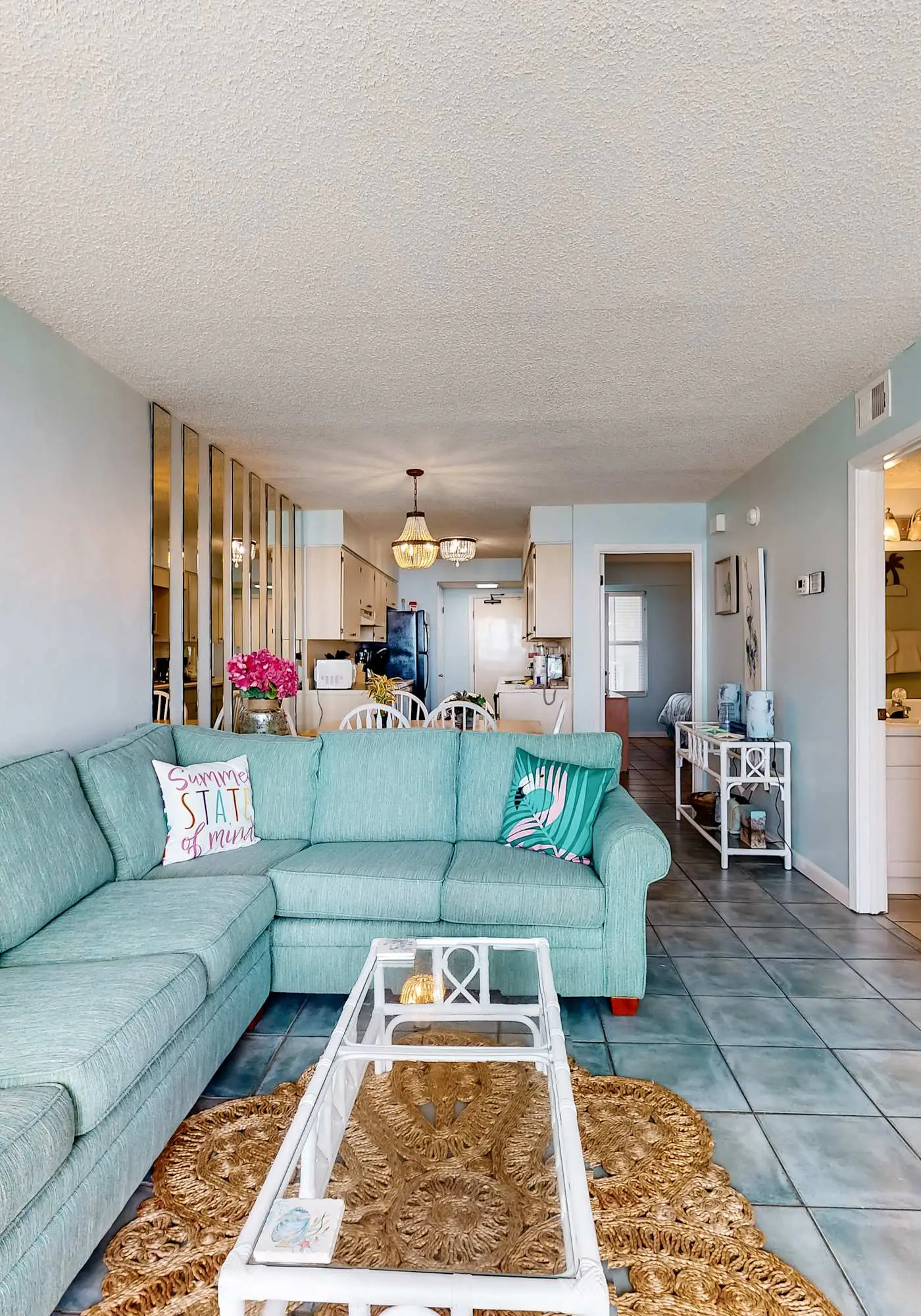 Beachfront Condo w a Shared Outdoor Pool & Gulf Views