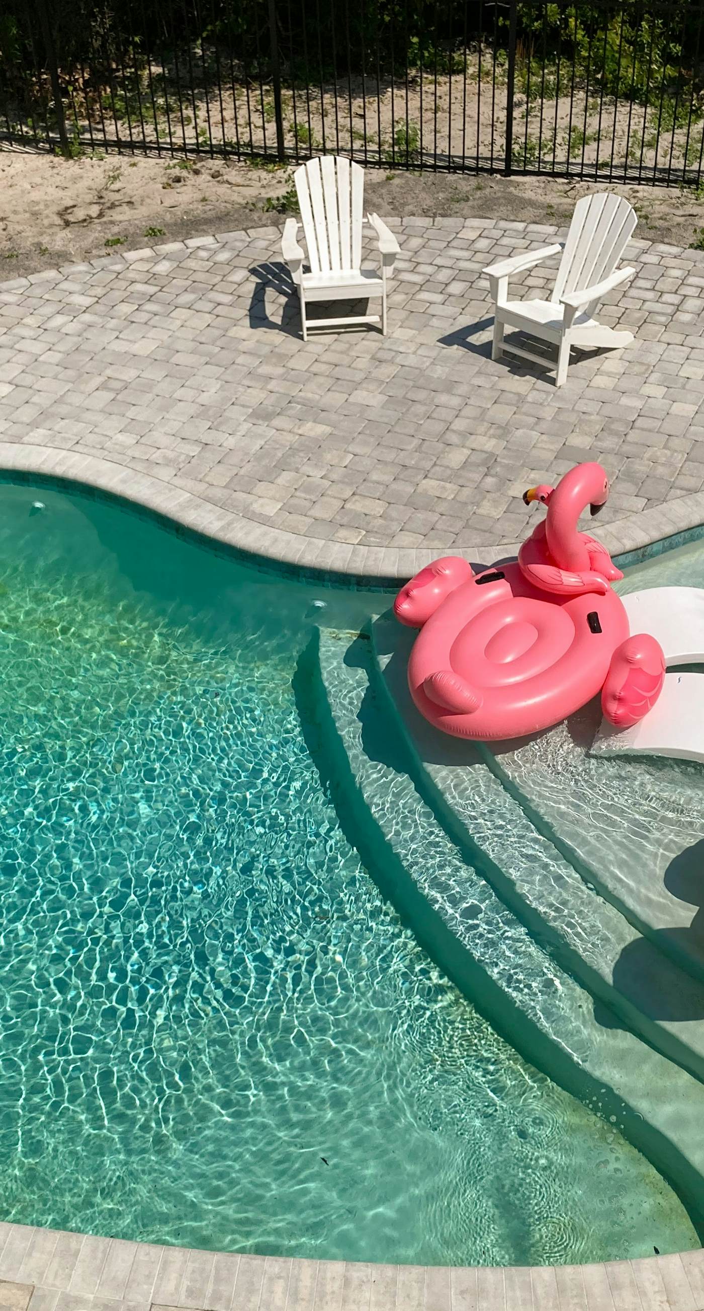 New dog-friendly home with a private pool near the Gulf