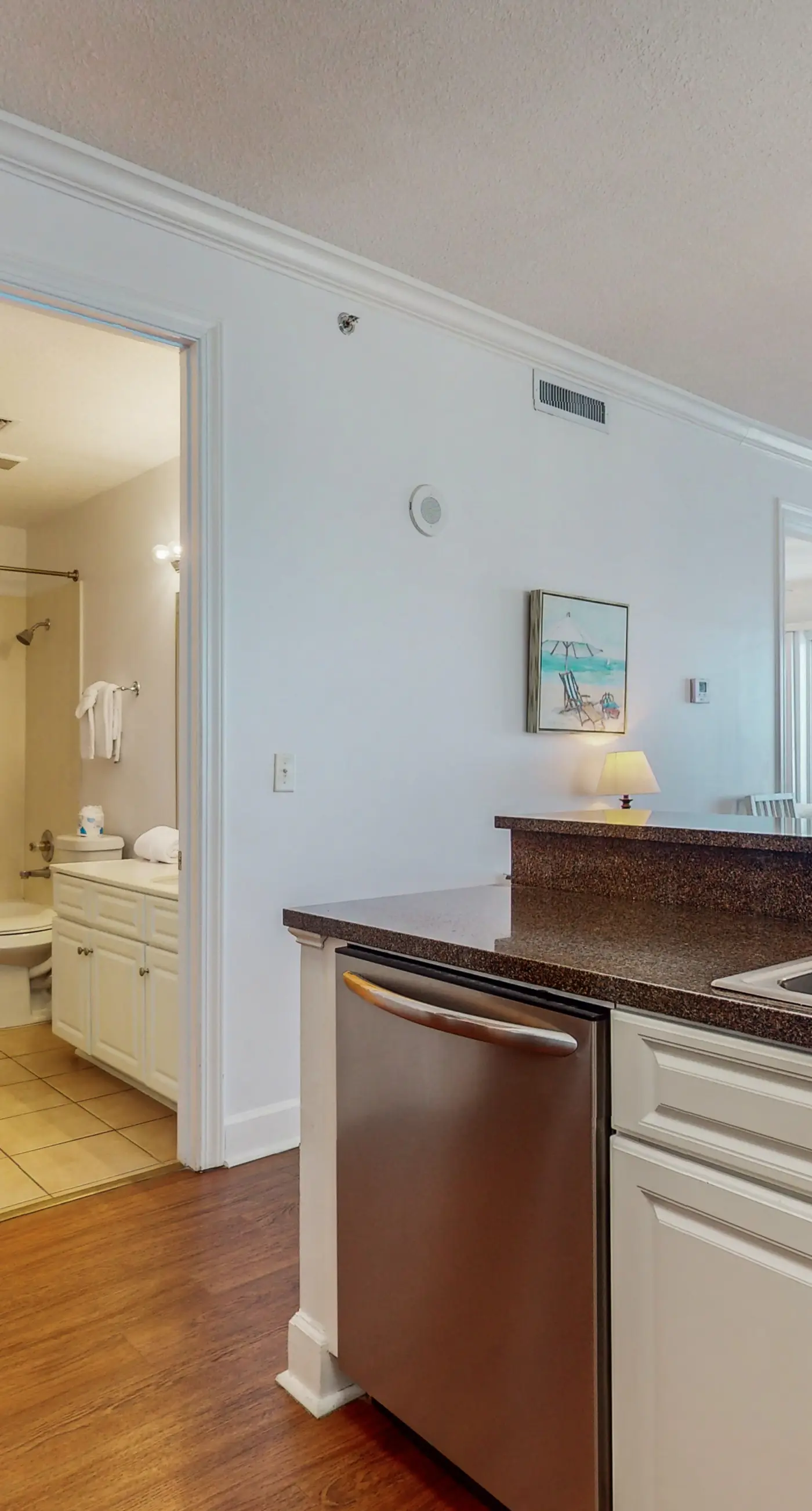 Penthouse-level, waterfront condo with epic Gulf-view balcony, pools, & gym