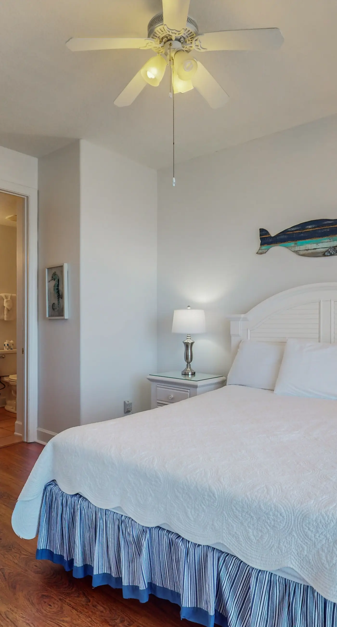 Penthouse-level, waterfront condo with epic Gulf-view balcony, pools, & gym