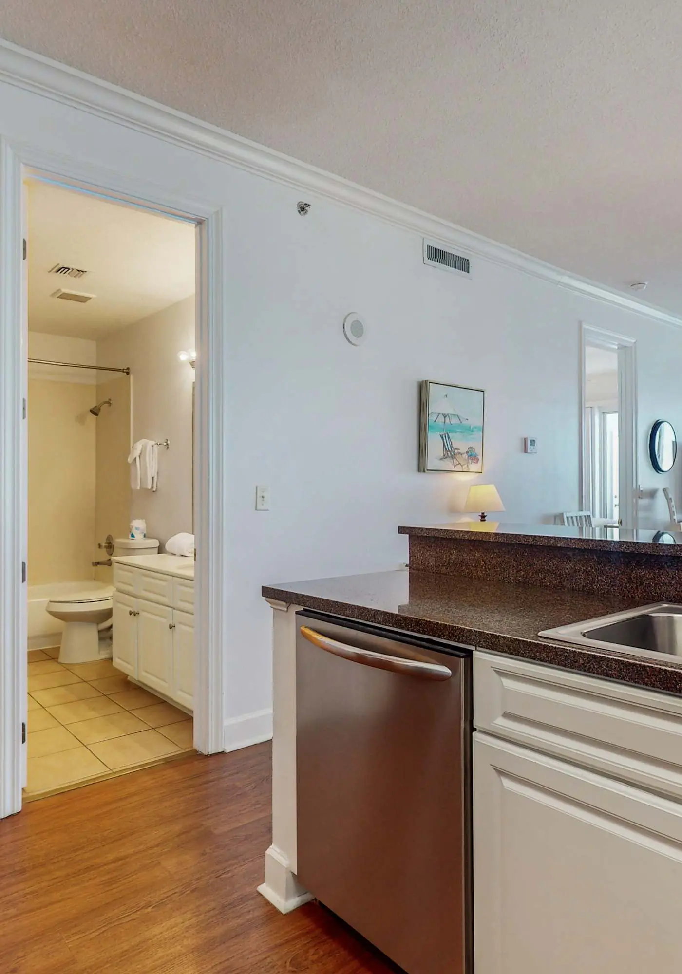 Penthouse-level, waterfront condo with epic Gulf-view balcony, pools, & gym